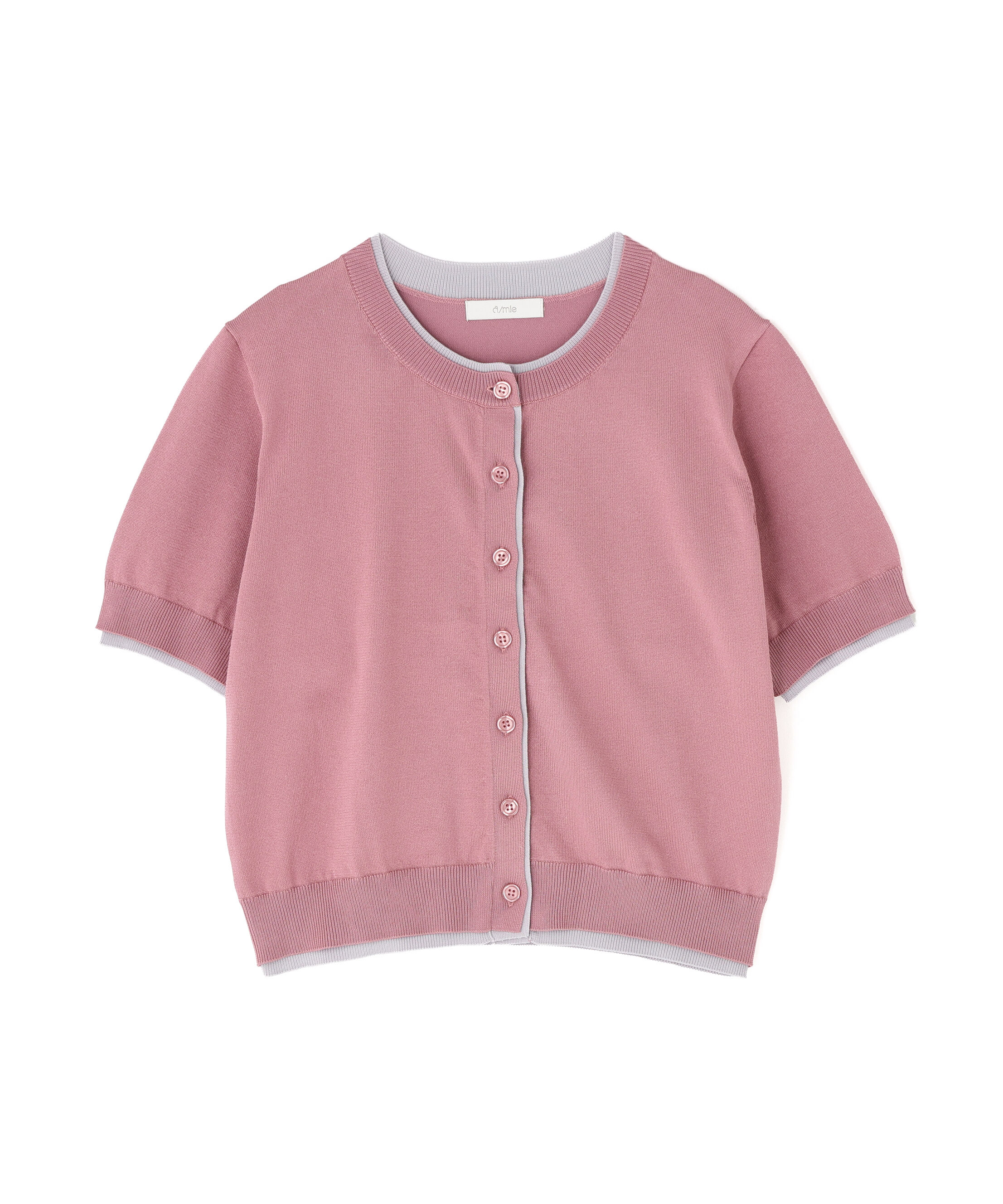 PROPORTION BODY DRESSING「〈a/mie〉配色カーディガン 26SS」|ニット・セーター|