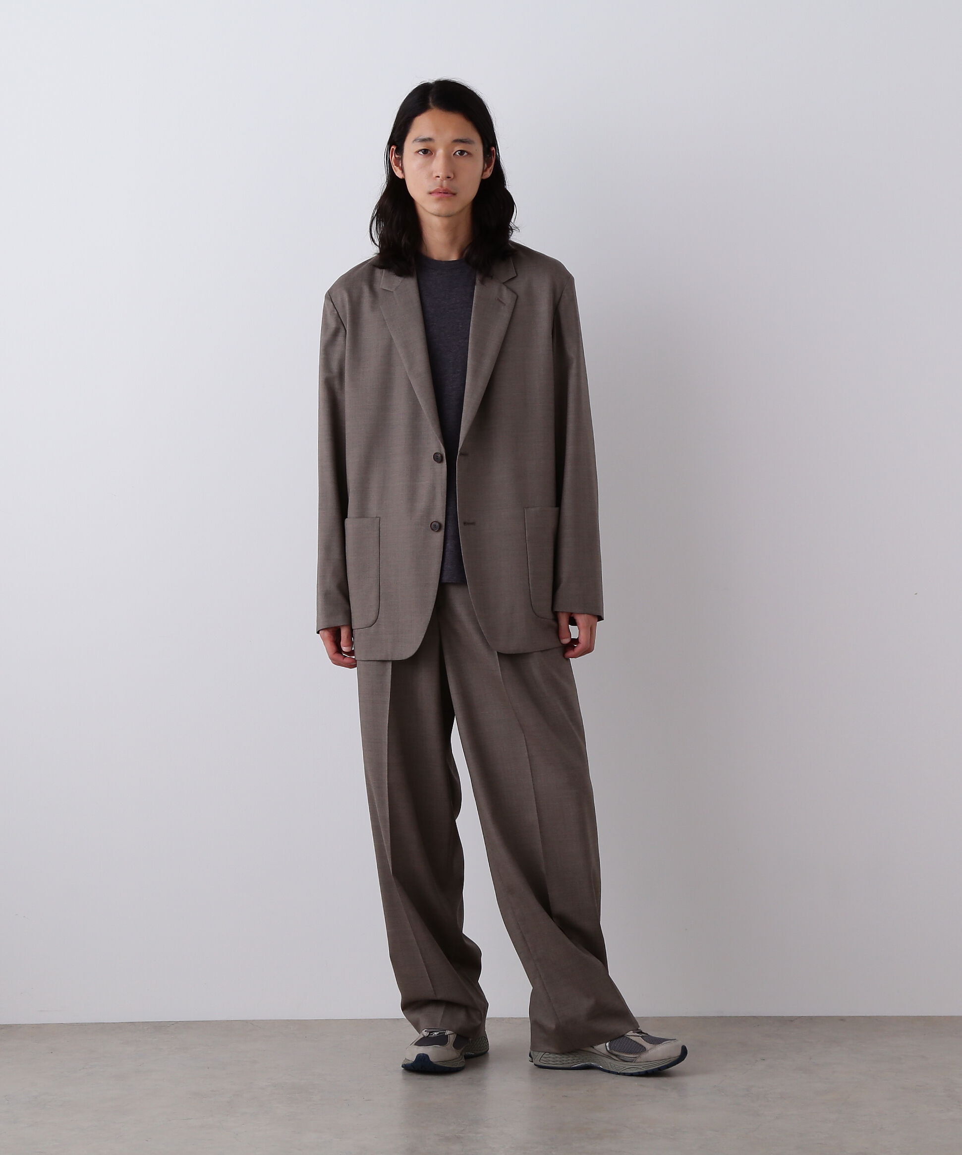 YLEVE 「YLEVE / SUPER120'S CHAMBRAY WOOL JACKET」|その他|