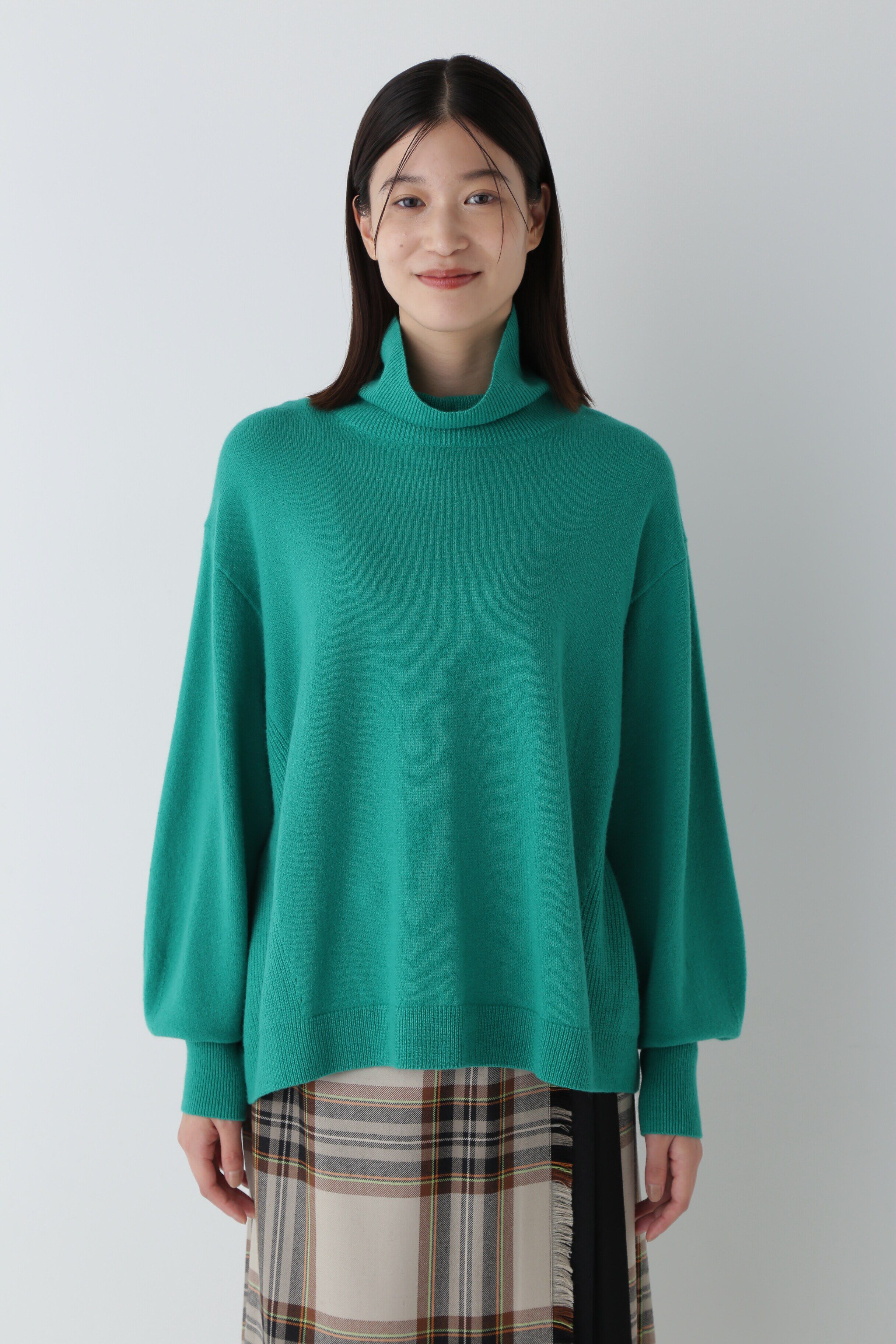  「◆ソフトタッチウールハイネックプルオーバー」|ニット・セーター|