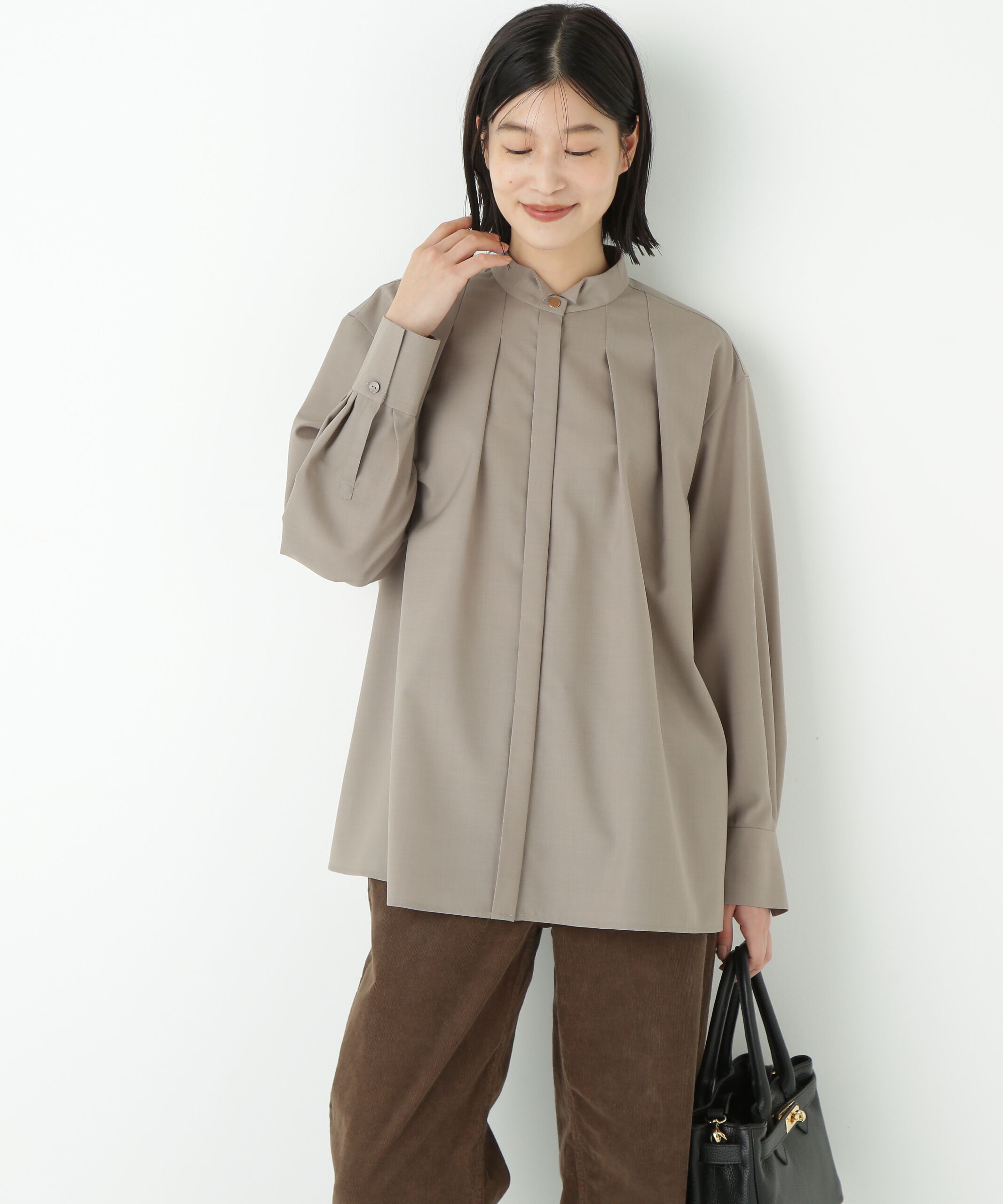  「◆テントラインブラウス」|シャツ・ブラウス|