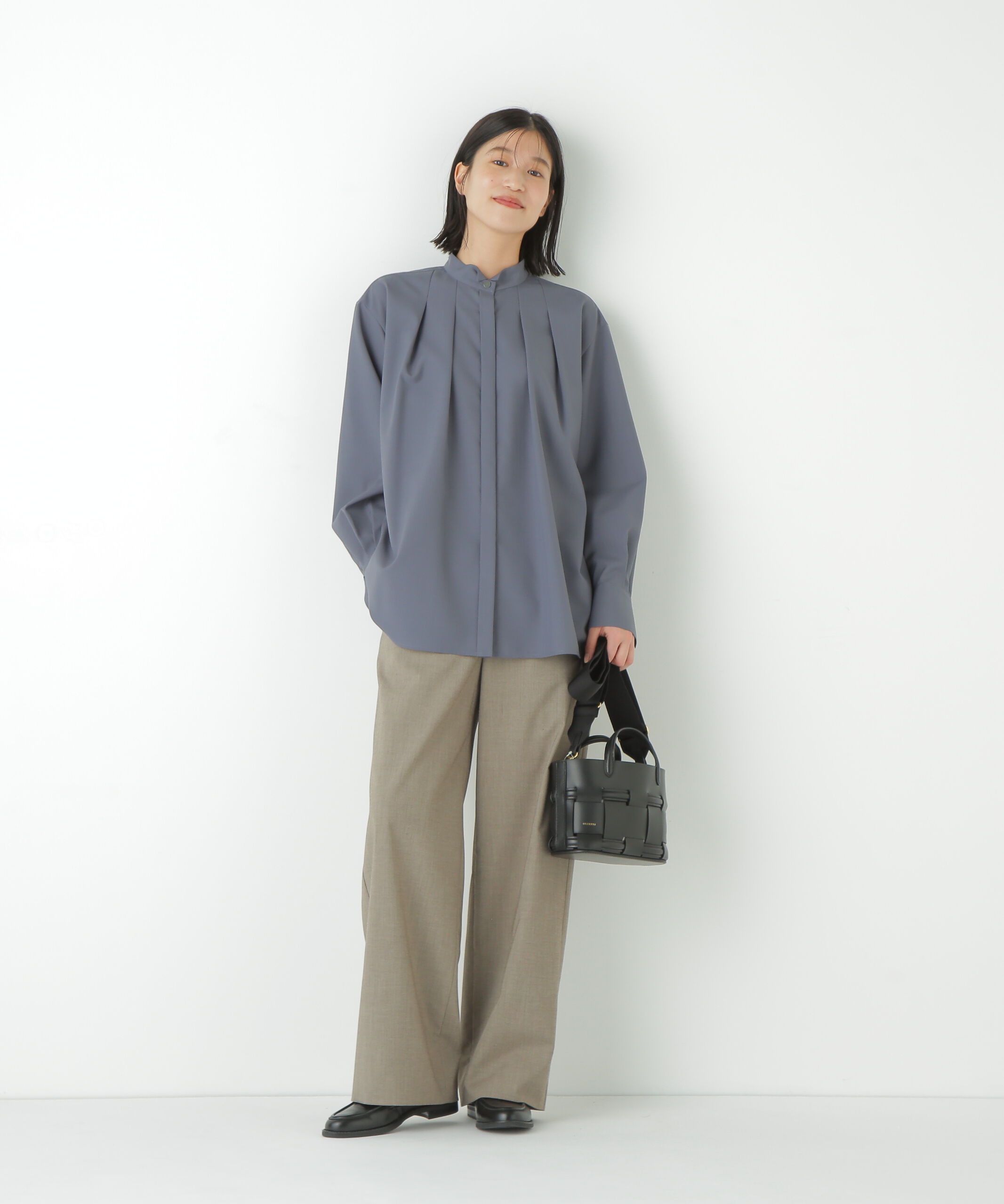  「◆テントラインブラウス」|シャツ・ブラウス|