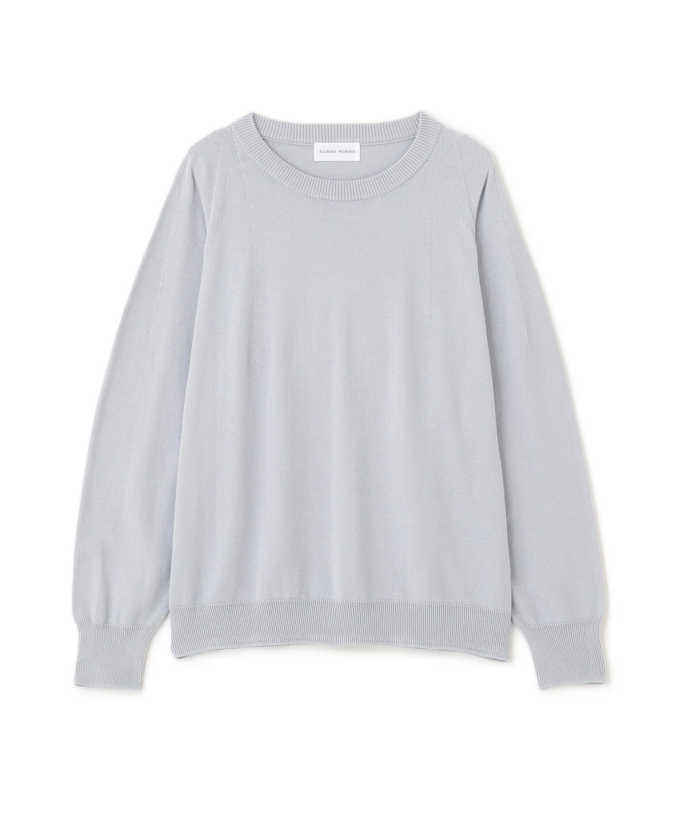  「◆コットンミックスドルマンプルオーバー」|ニット・セーター|