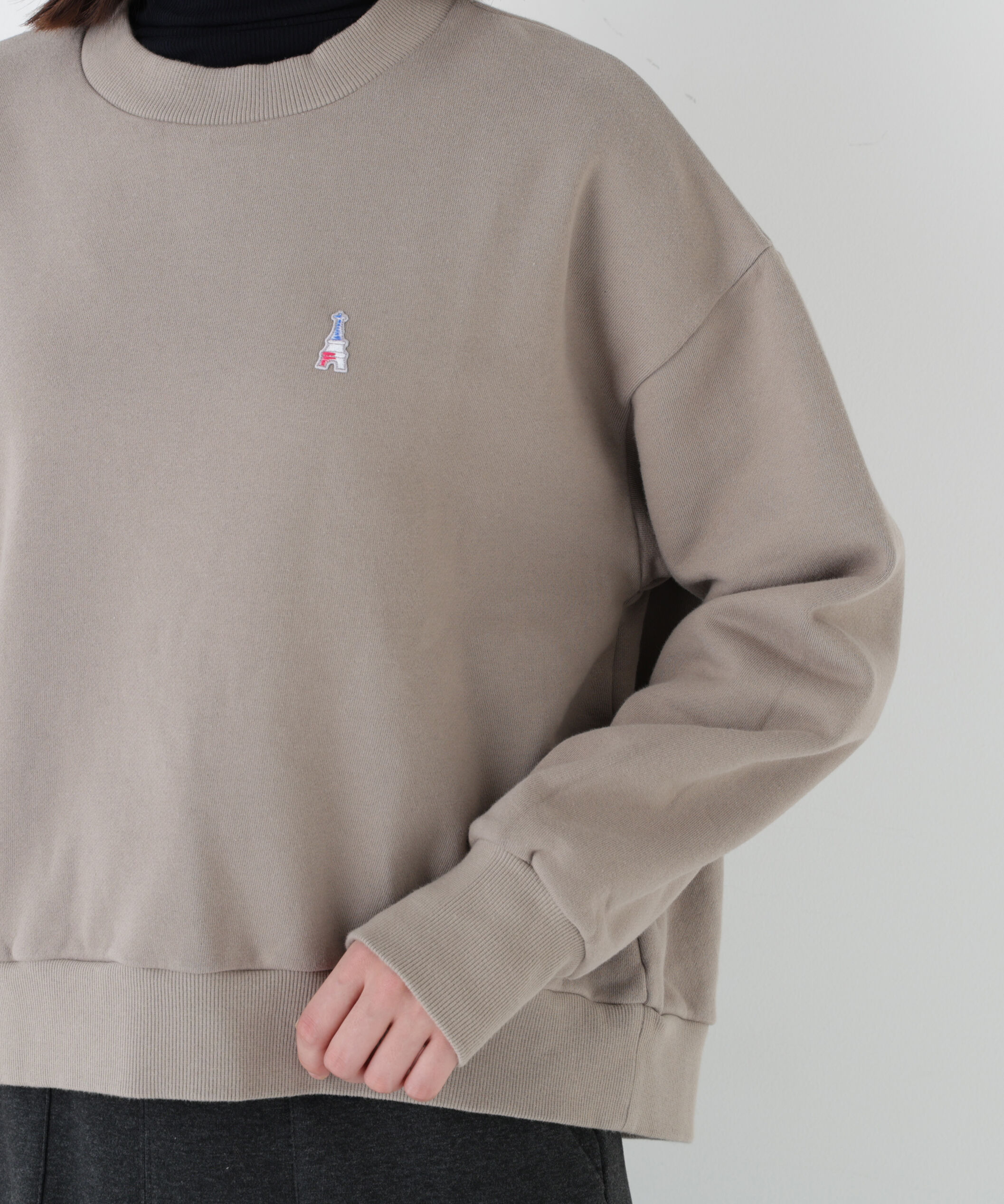  「◆モチーフワッペン裏起毛スウェット」|Tシャツ・カットソー|