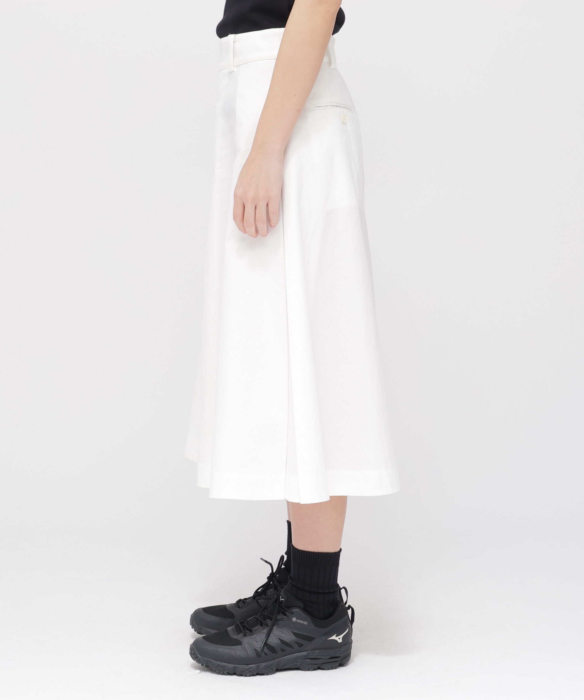  「STIFF COTTON TWILL SKIRT」|スカート|