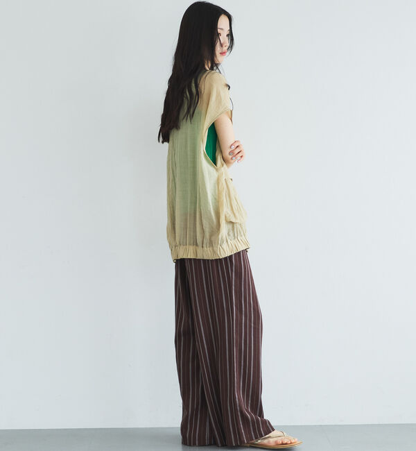 Doux archives「フレンチスリーブジップシアージャケット」|テーラードジャケット|