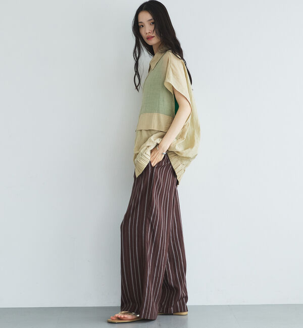 Doux archives「フレンチスリーブジップシアージャケット」|テーラードジャケット|