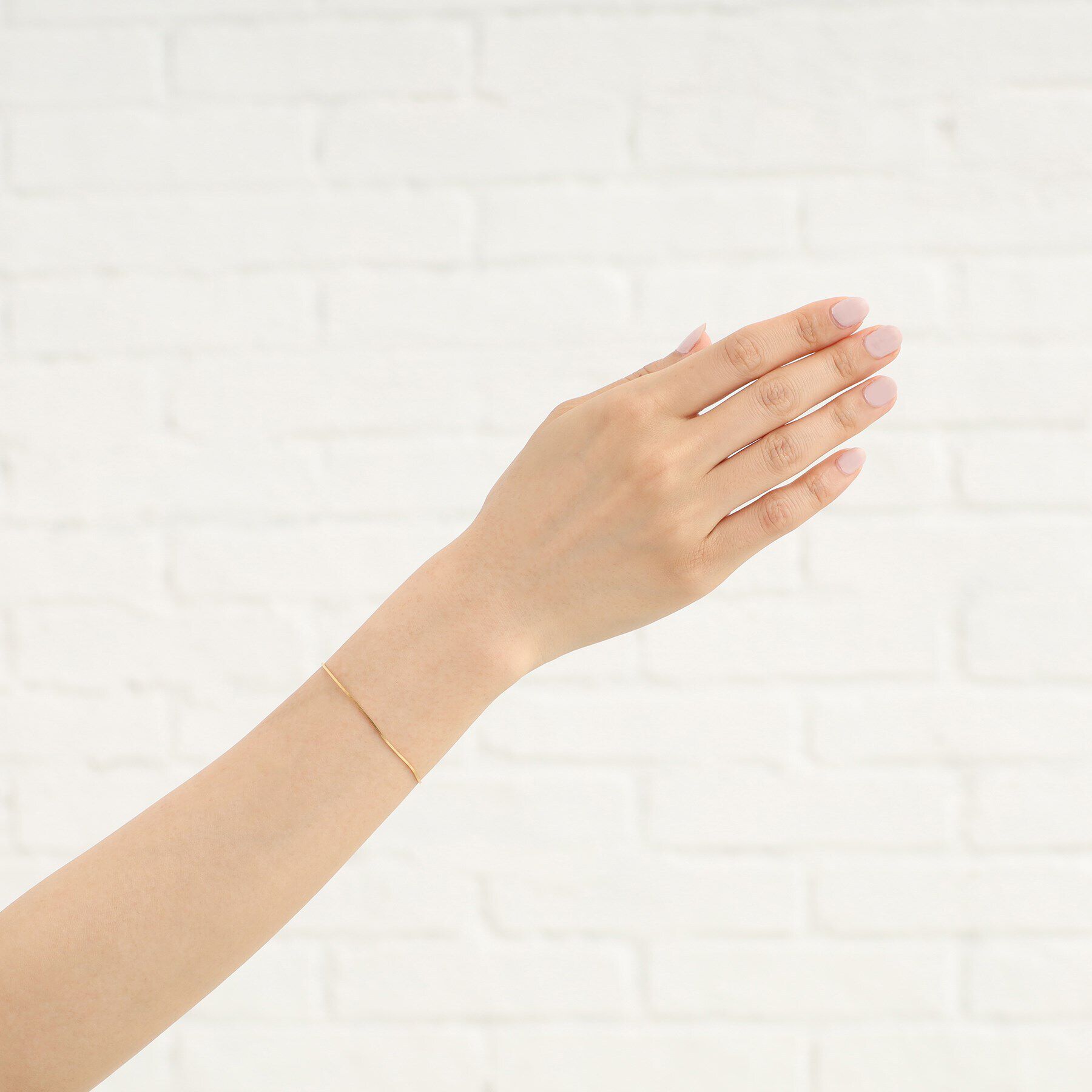 COCOSHNIK ONKITSCH「シルバー デザインチェーン コンパクトブレスレット GP」|ブレスレット・バングル|