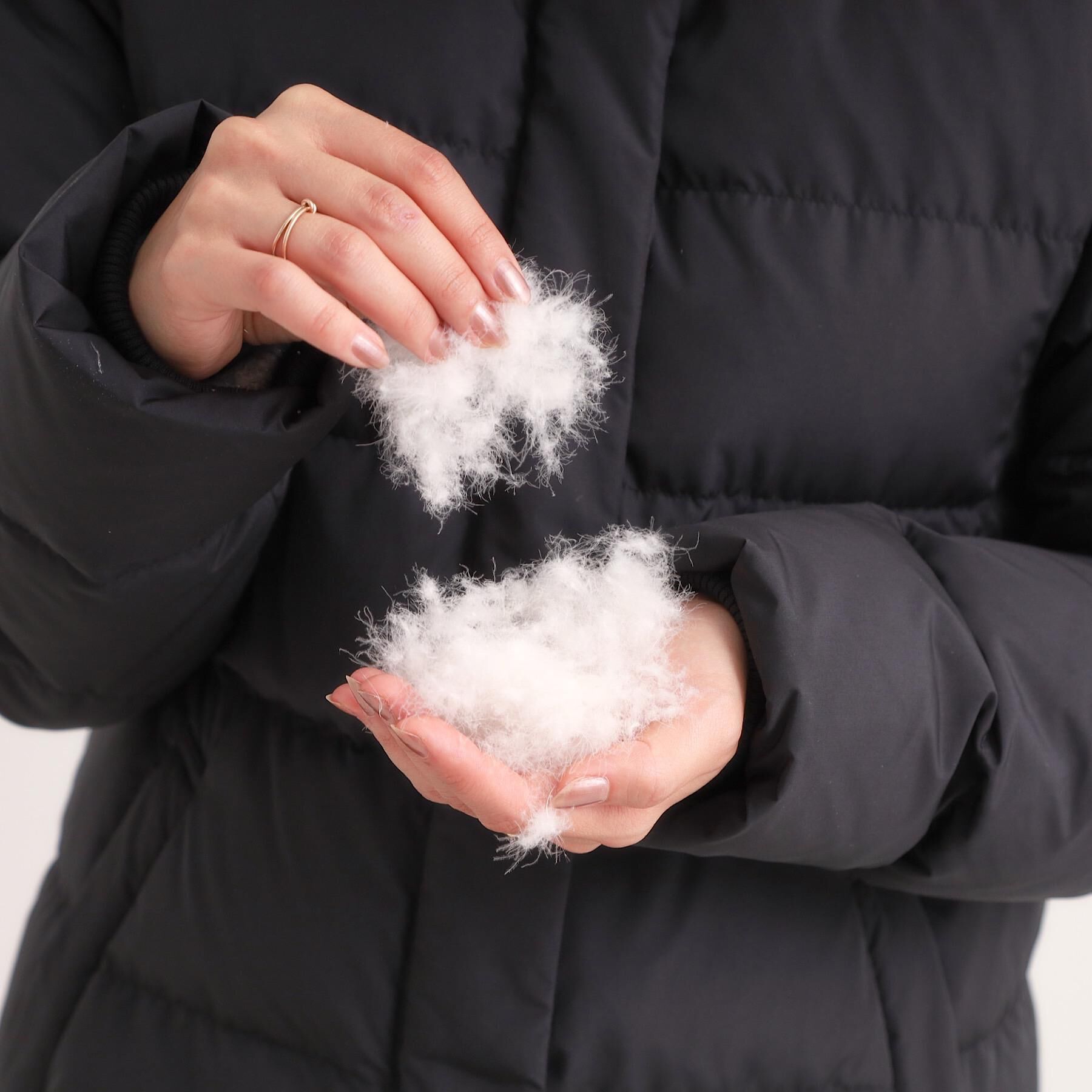 SHOO･LA･RUE「【撥水/洗える】ショートフーディーダウン」|ダウン|