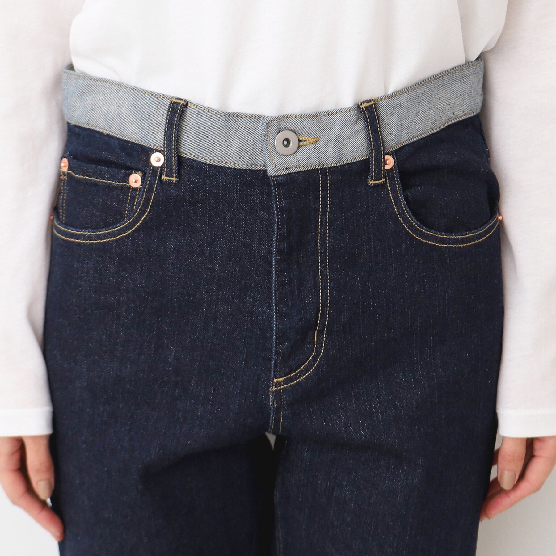 Dessin「【洗える】デニムスリムパンツ」|その他|