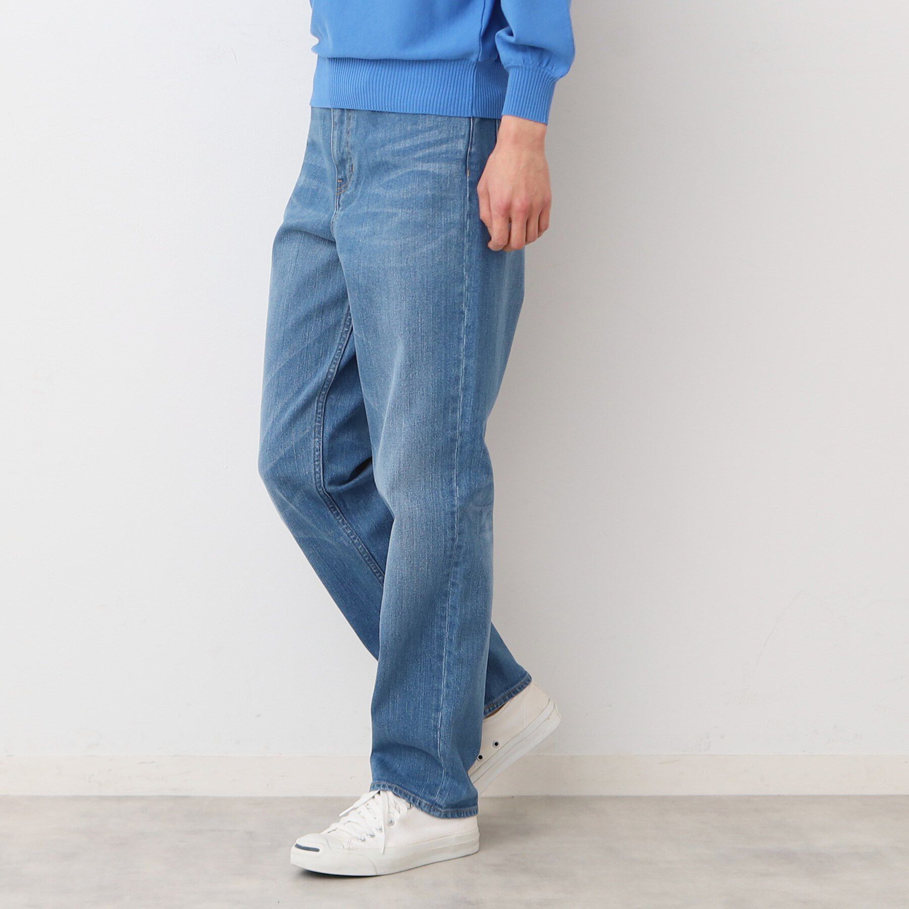 Dessin「【ユニセックス・洗える】テーパードデニムパンツ」|その他|