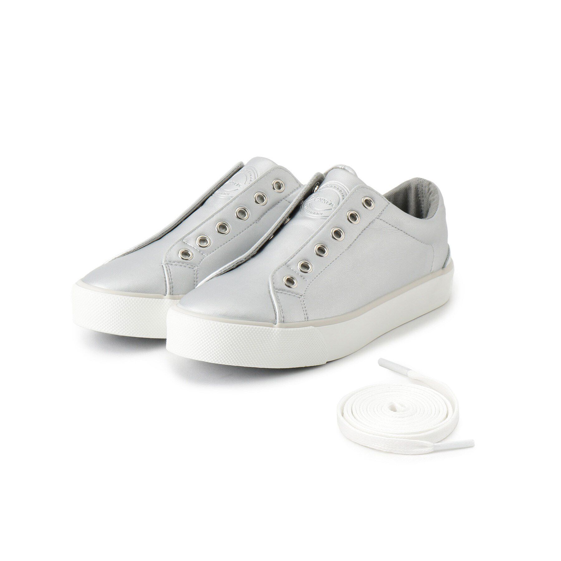 Dessin「【2WAY】スムーススニーカー」|スニーカー|シルバー(006)