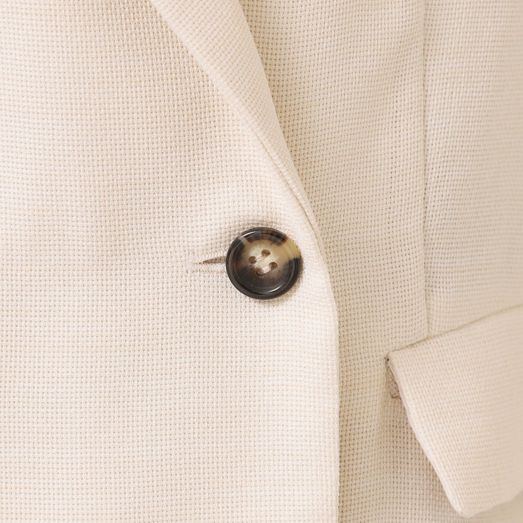 Dessin「【洗える】リネンライクダブルジャケット（S～L）」|テーラードジャケット|