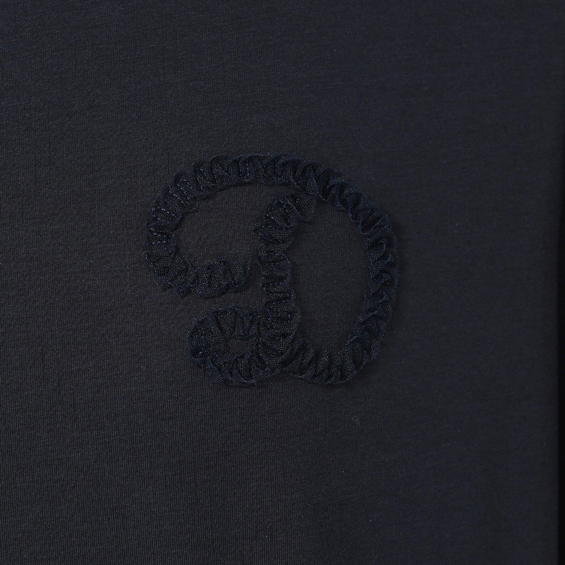 Dessin「【洗える】チュール刺繍Tシャツ」|Tシャツ・カットソー|