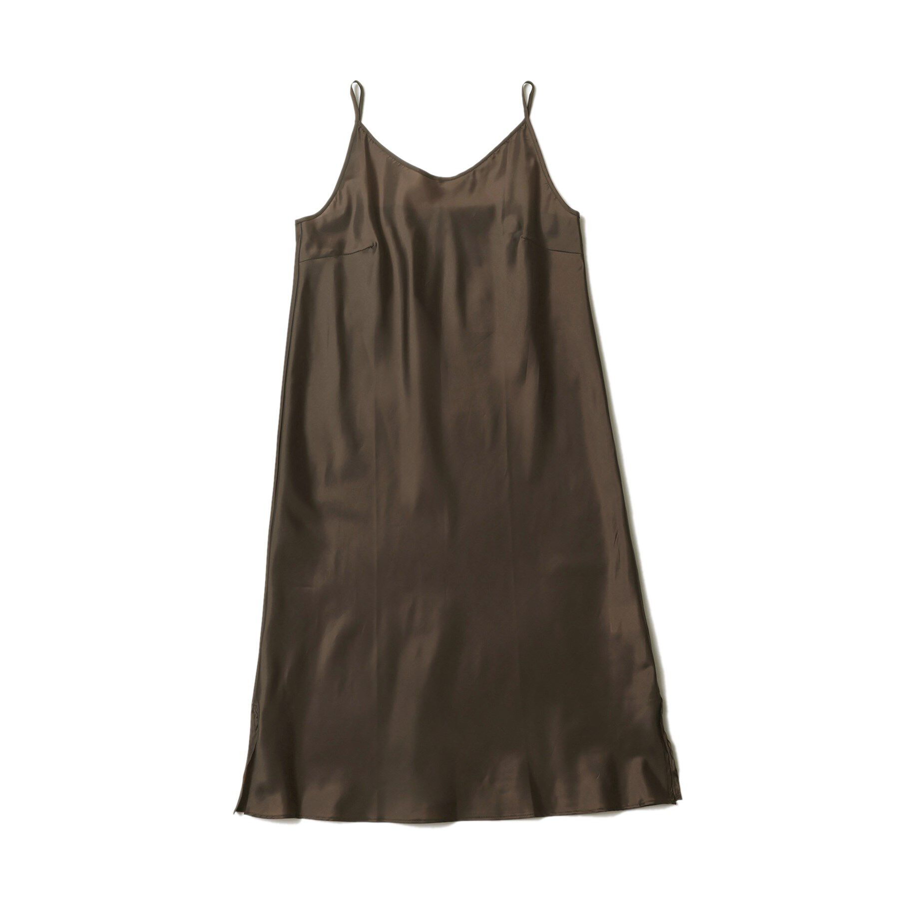 Dessin「【リンクコーデ・洗える】ウエストドロスト付きチェック柄ワンピース」|ワンピース|