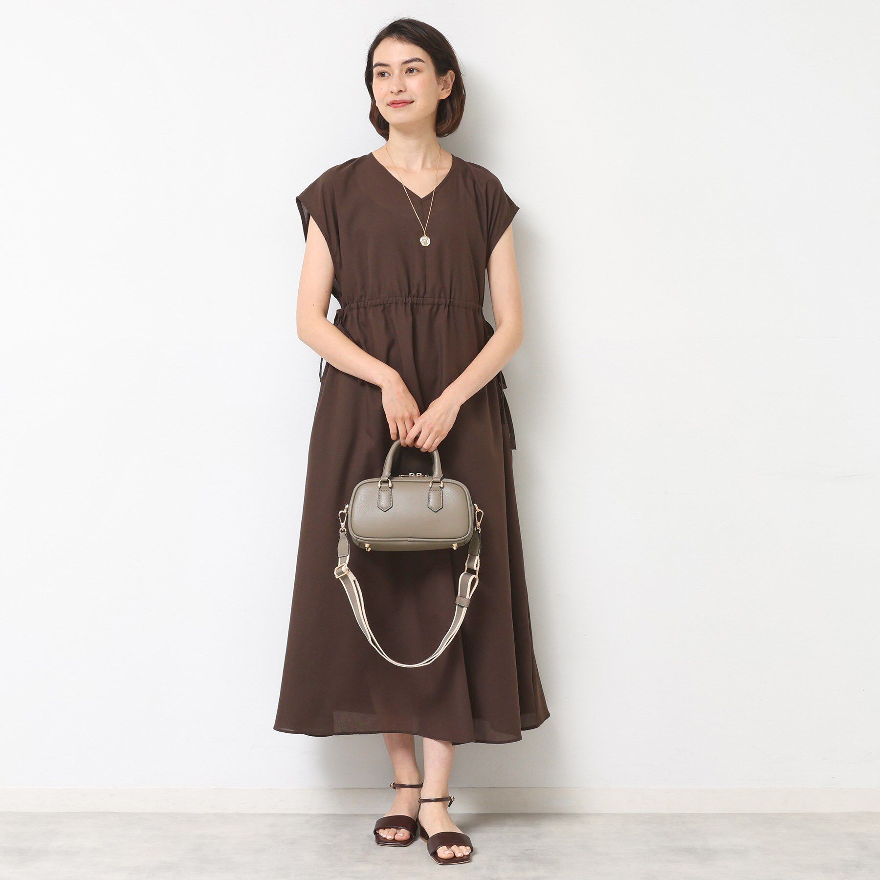 Dessin「【2WAY】テープショルダースクエアBAG」|ショルダー・メッセンジャー|