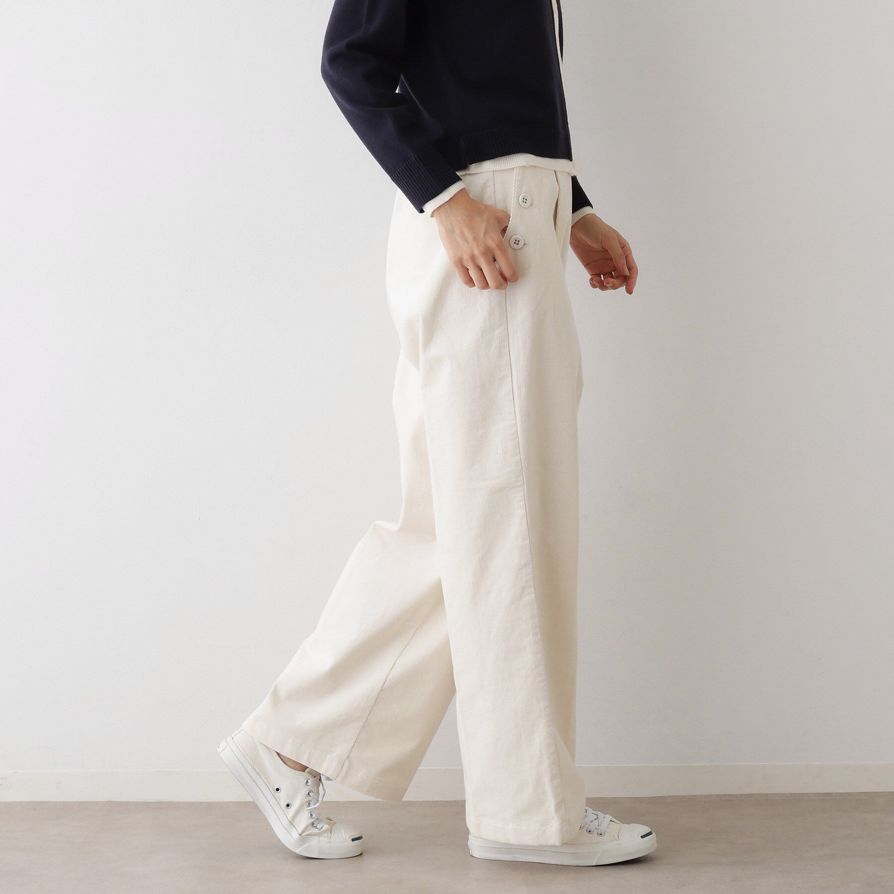 Dessin「【セットアップ可・洗える】マリンコーデュロイパンツ」|その他|