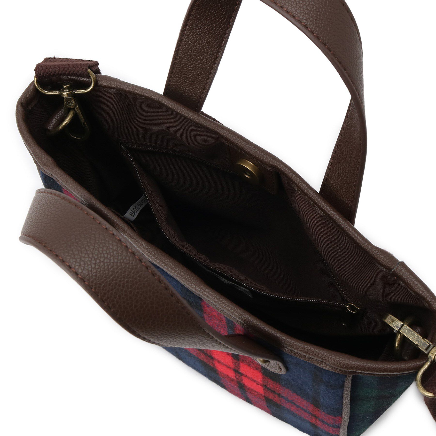 Dessin「【2WAY・軽量】チェックトート」|トートバッグ|