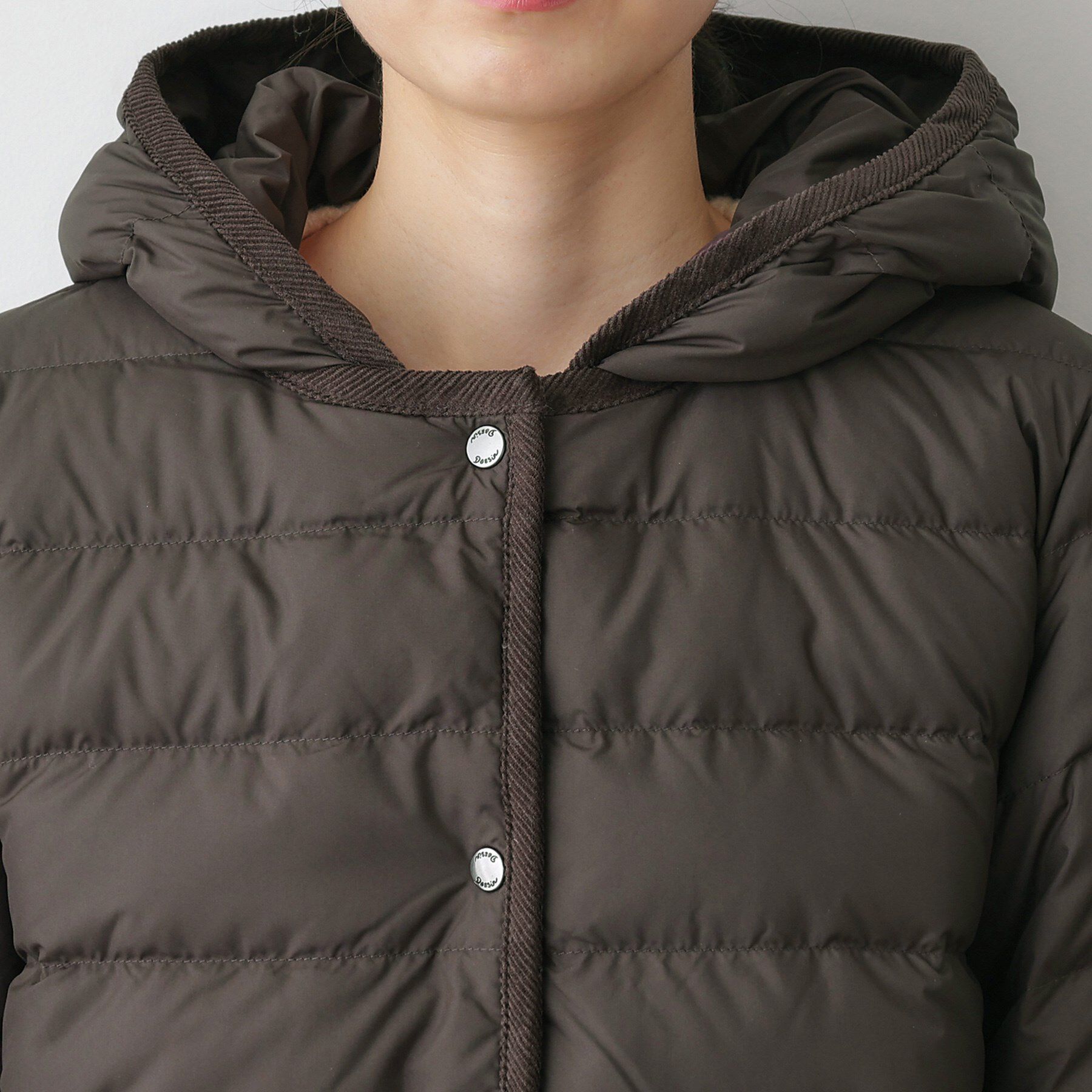 Dessin「【撥水・2WAY】ミュラーダウンコートミドル丈」|ダウン|