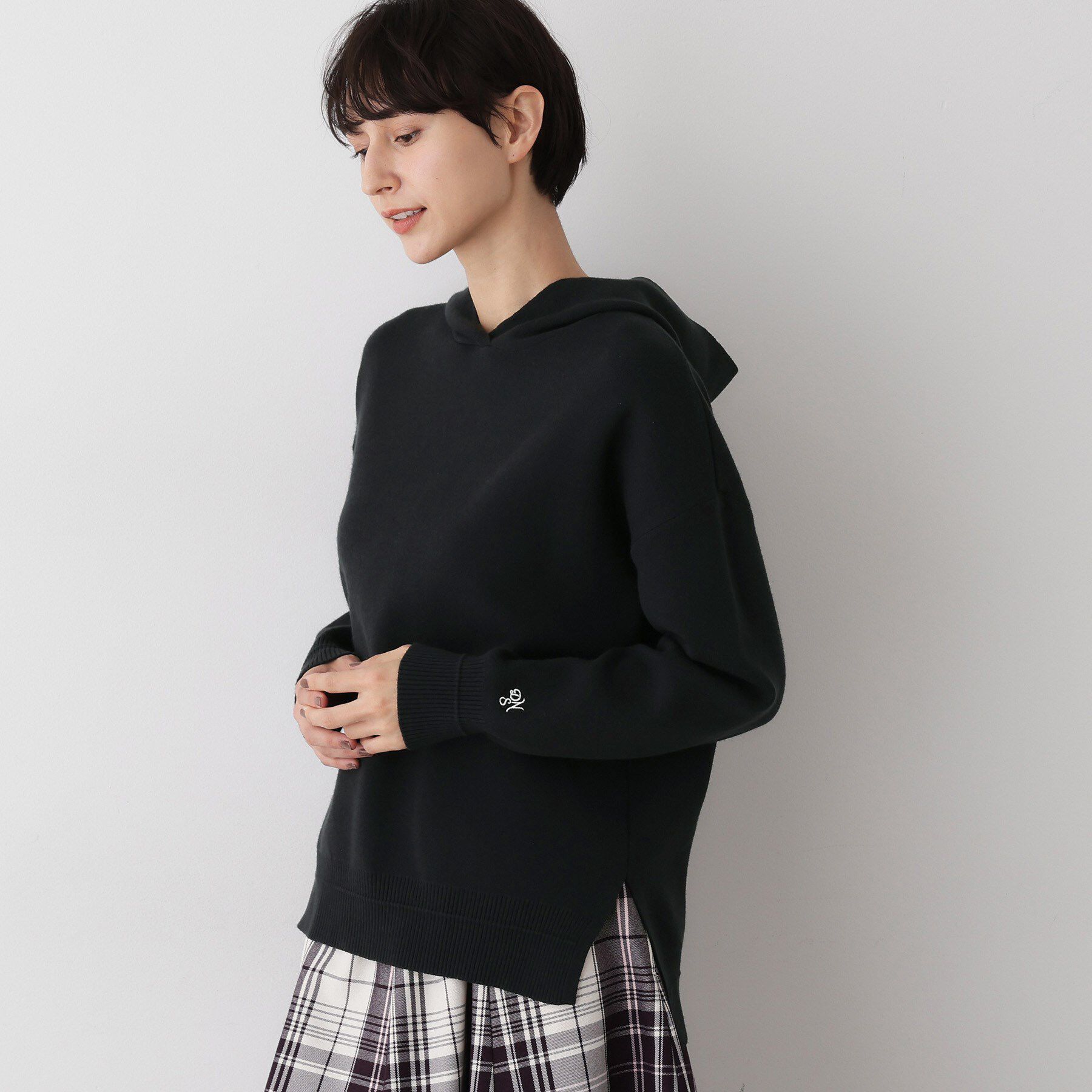 Dessin「【洗える／体型カバー】ちょうどいいニットパーカ」|ニット・セーター|