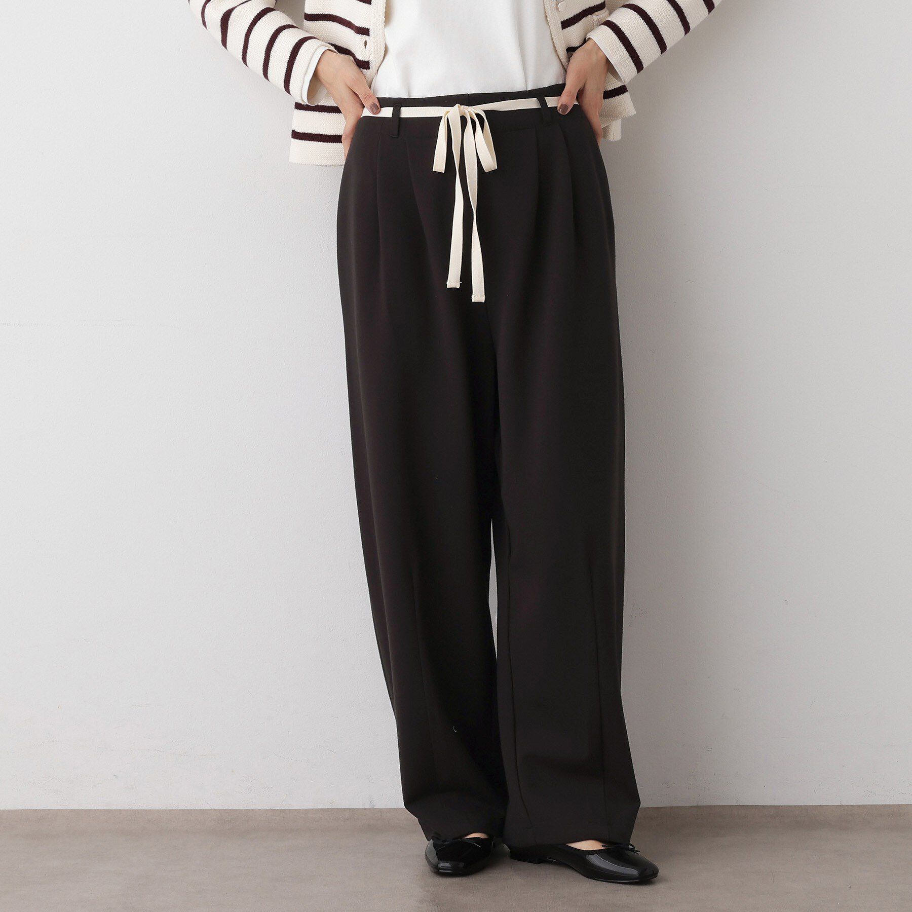 Dessin「【洗える】カーヴィパンツ」|その他|