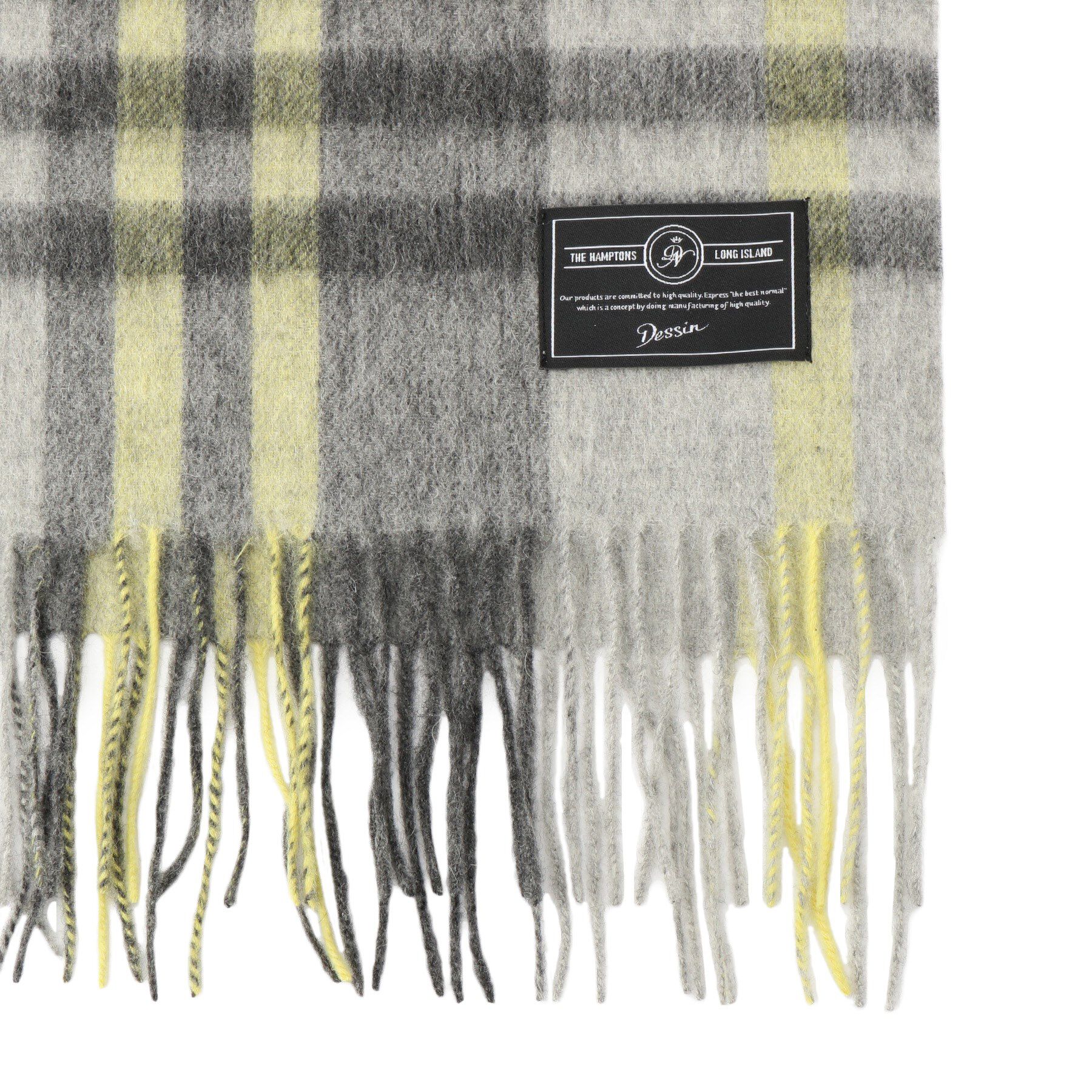 Dessin「バイカラーチェックストール」|ストール|