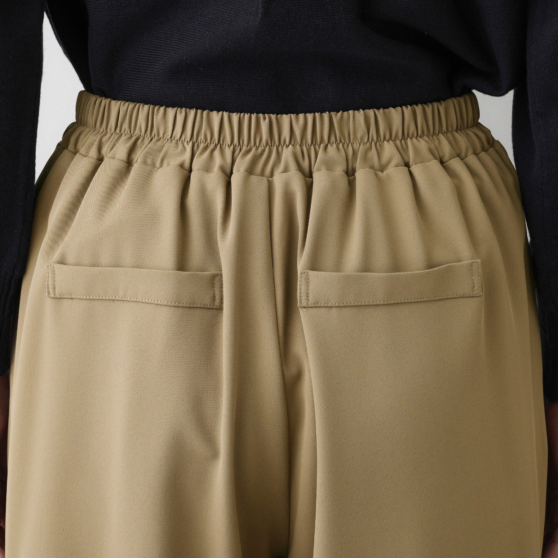 Dessin「【洗える】マットドレープニーハイフレアパンツ」|その他|