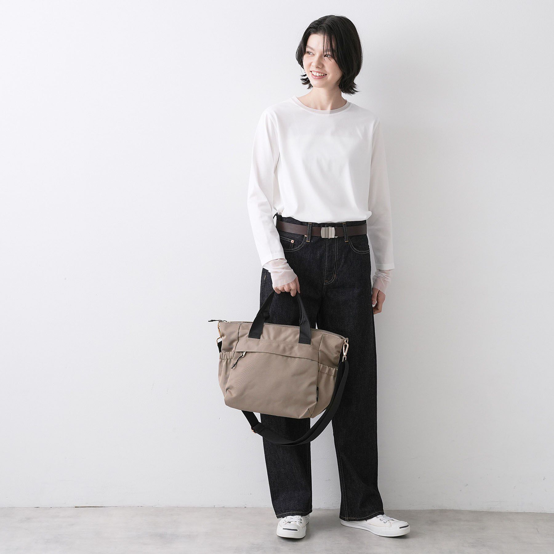 Dessin「【2WAY/多ポケット】ナイロントートバッグ」|トートバッグ|