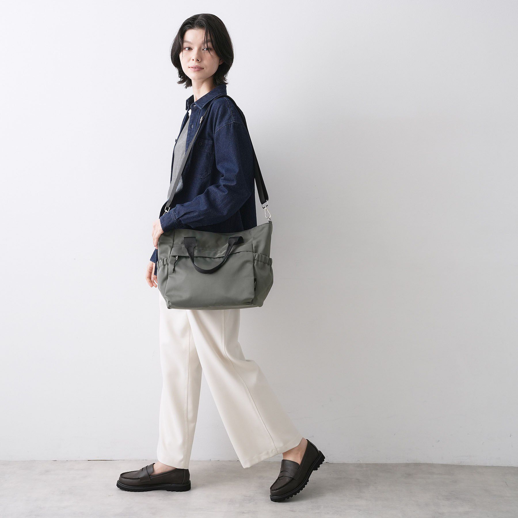 Dessin「【2WAY/多ポケット】ナイロントートバッグ」|トートバッグ|