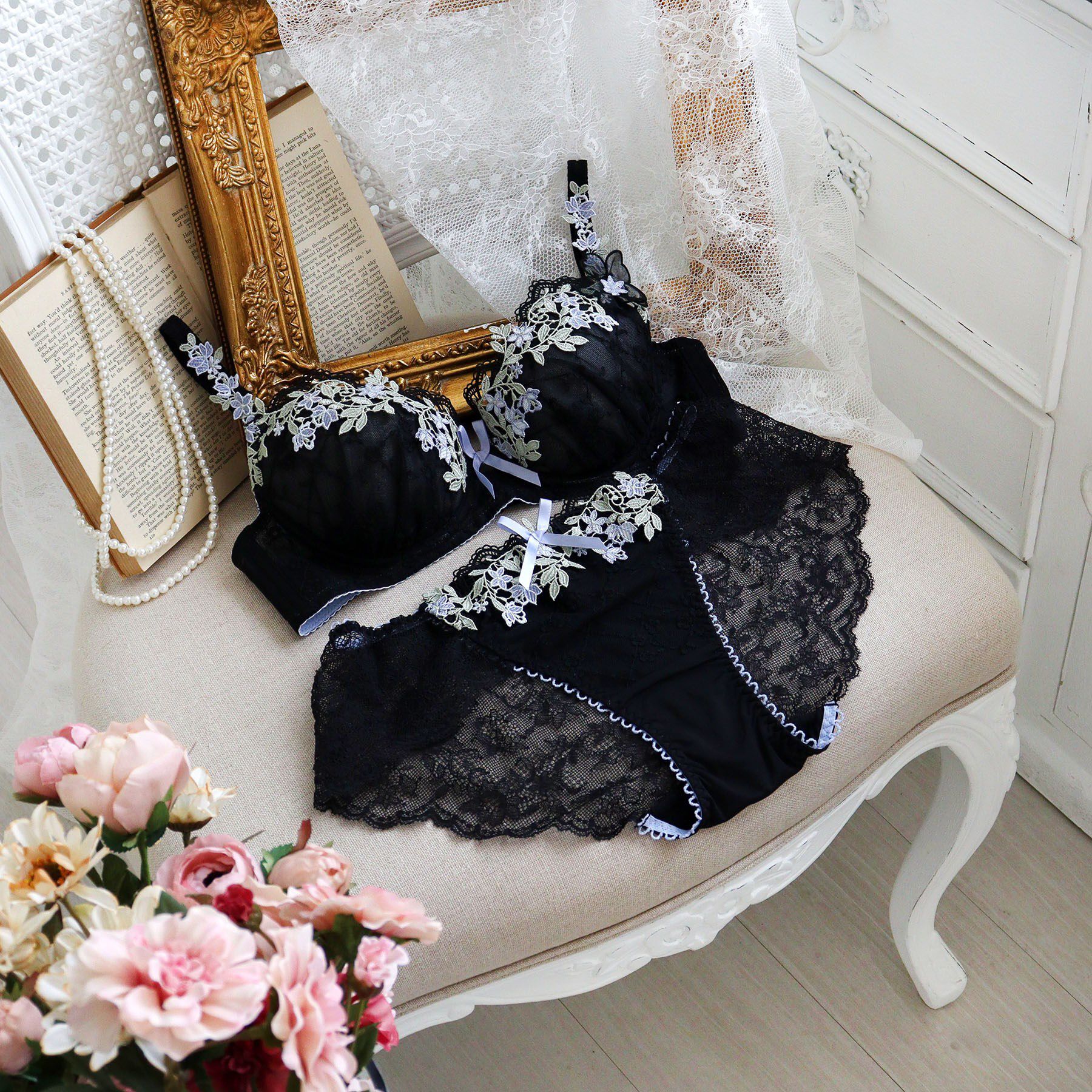 Risa Magli「ジニー ブラジャー （D-F） ＜スウィートリッチ＞」|インナー|