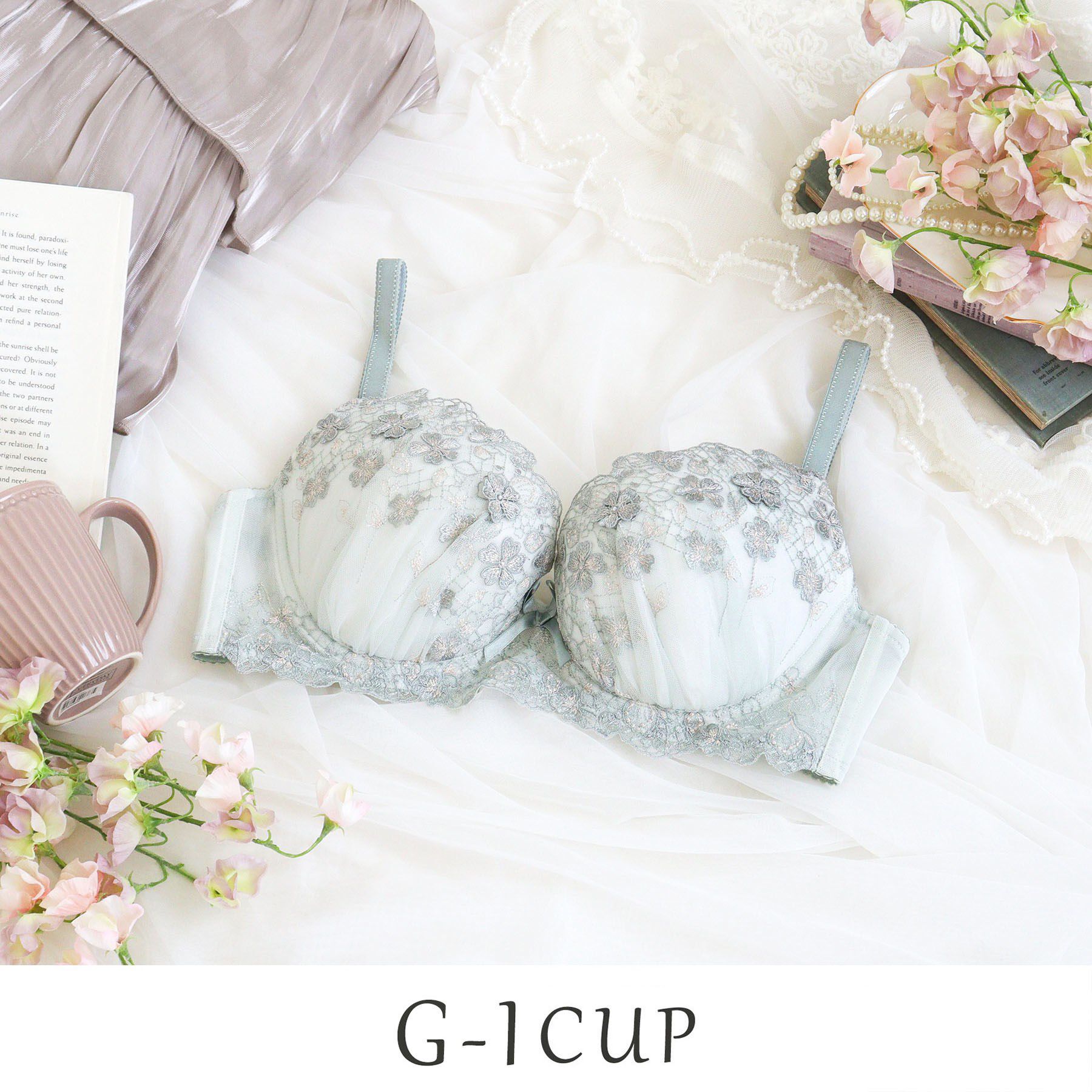 Risa Magli「ドーラ ブラジャー （G-I） ＜バストアップタイプ＞」|インナー|ミントグリーン(02