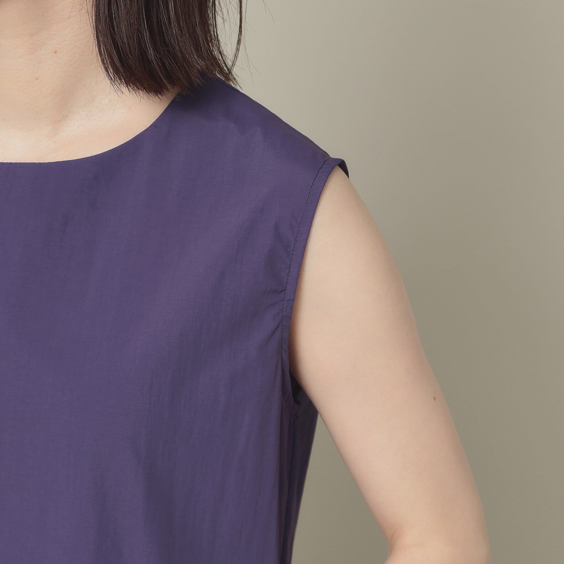 ITS&rsquo;DEMO「【撥水／洗濯機OK】ペプラムワンピース＜旅服シリーズ＞」|ワンピース|