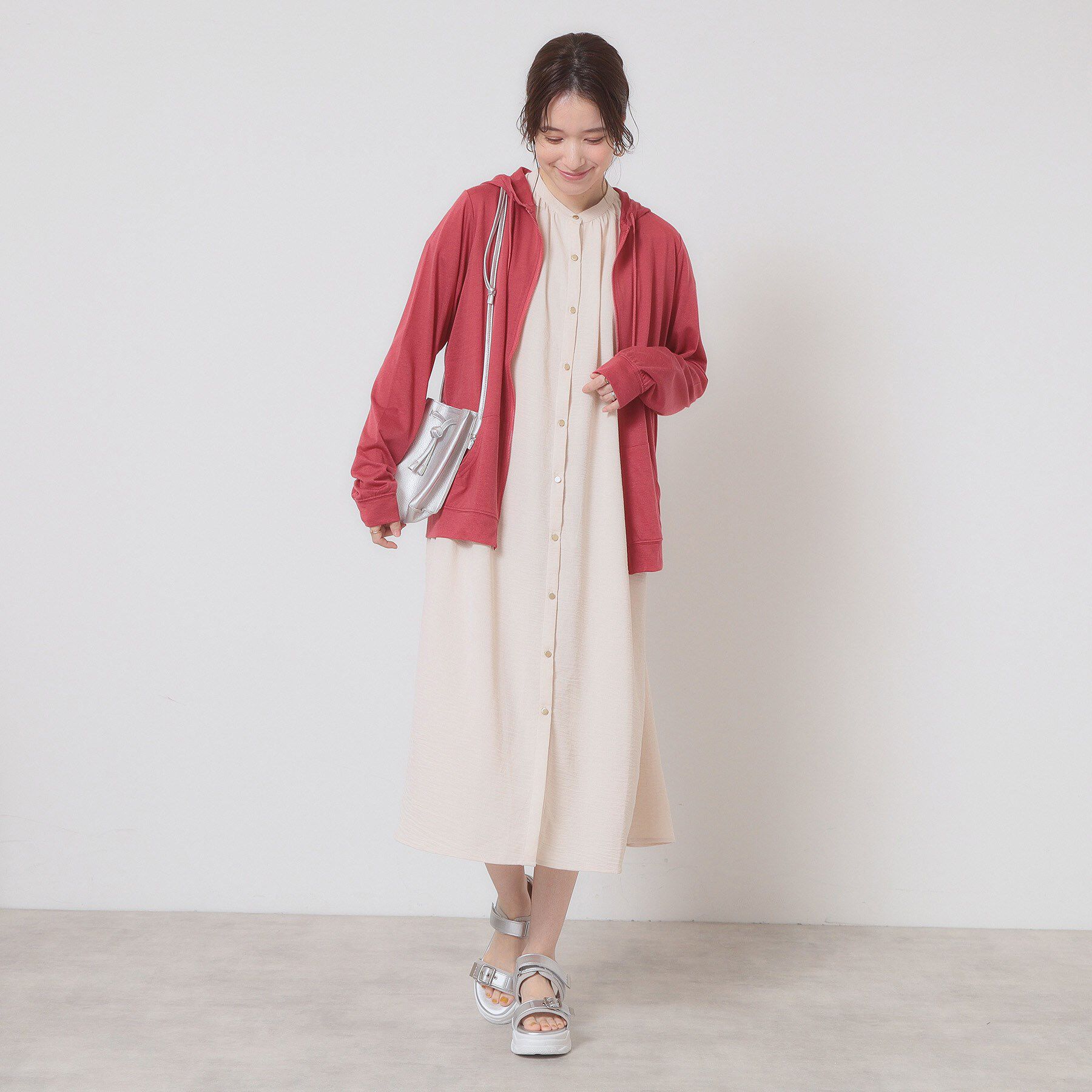 ITS&rsquo;DEMO「【定番人気／手洗い可／M・L展開】UVカットパーカ」|パーカー|