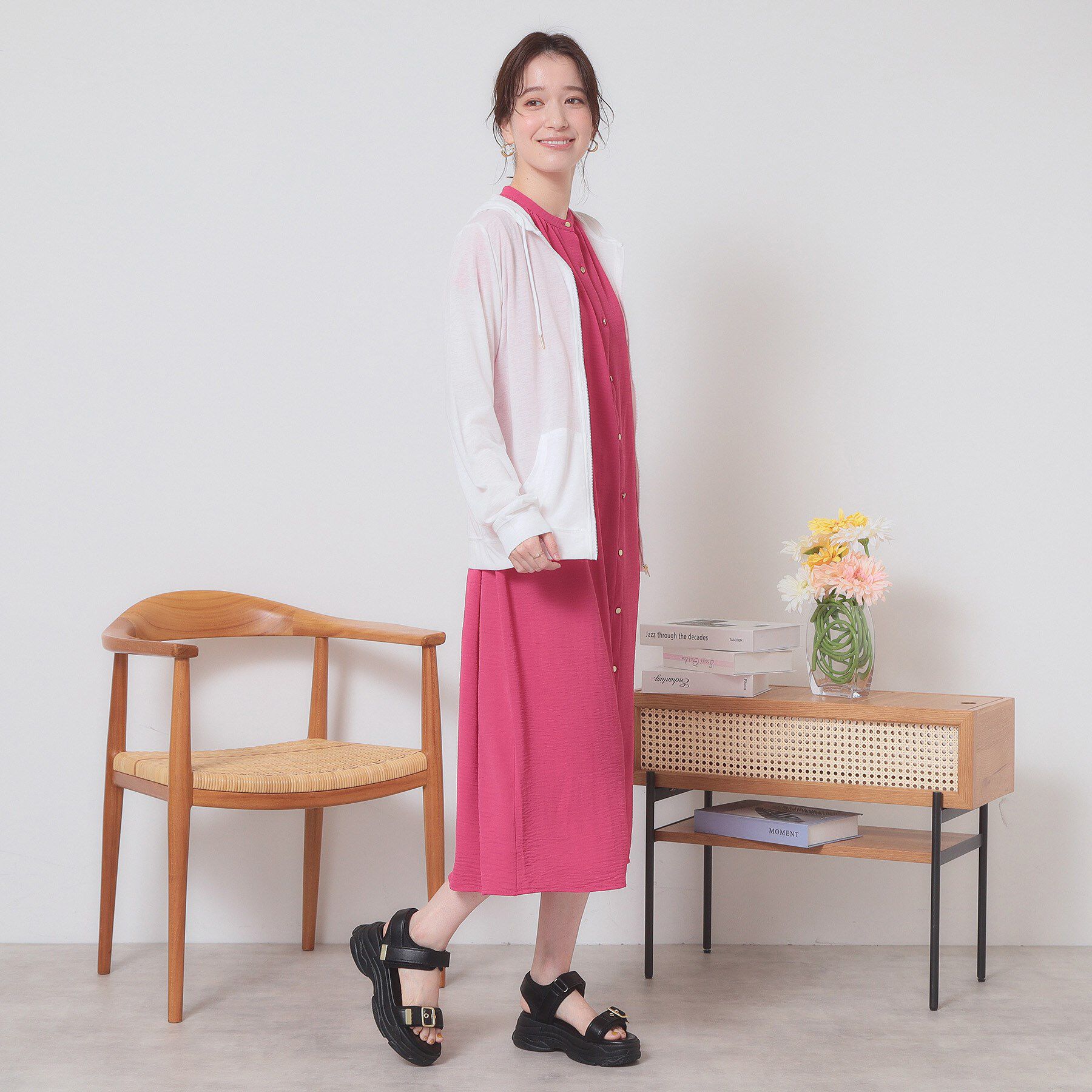 ITS&rsquo;DEMO「【定番人気／手洗い可／M・L展開】UVカットパーカ」|パーカー|