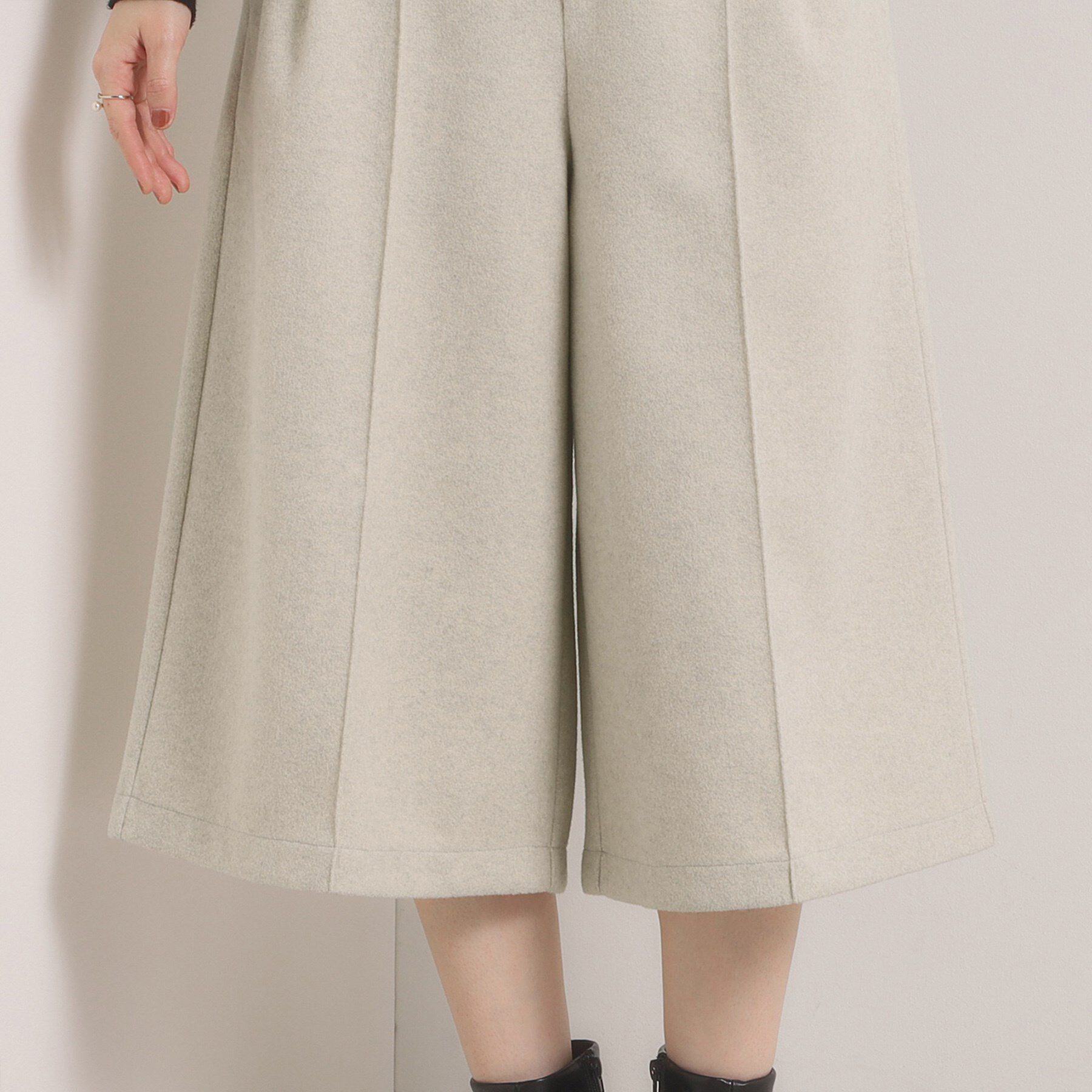 ITS&rsquo;DEMO「【洗濯機OK】カットメルトンキュロット」|その他|