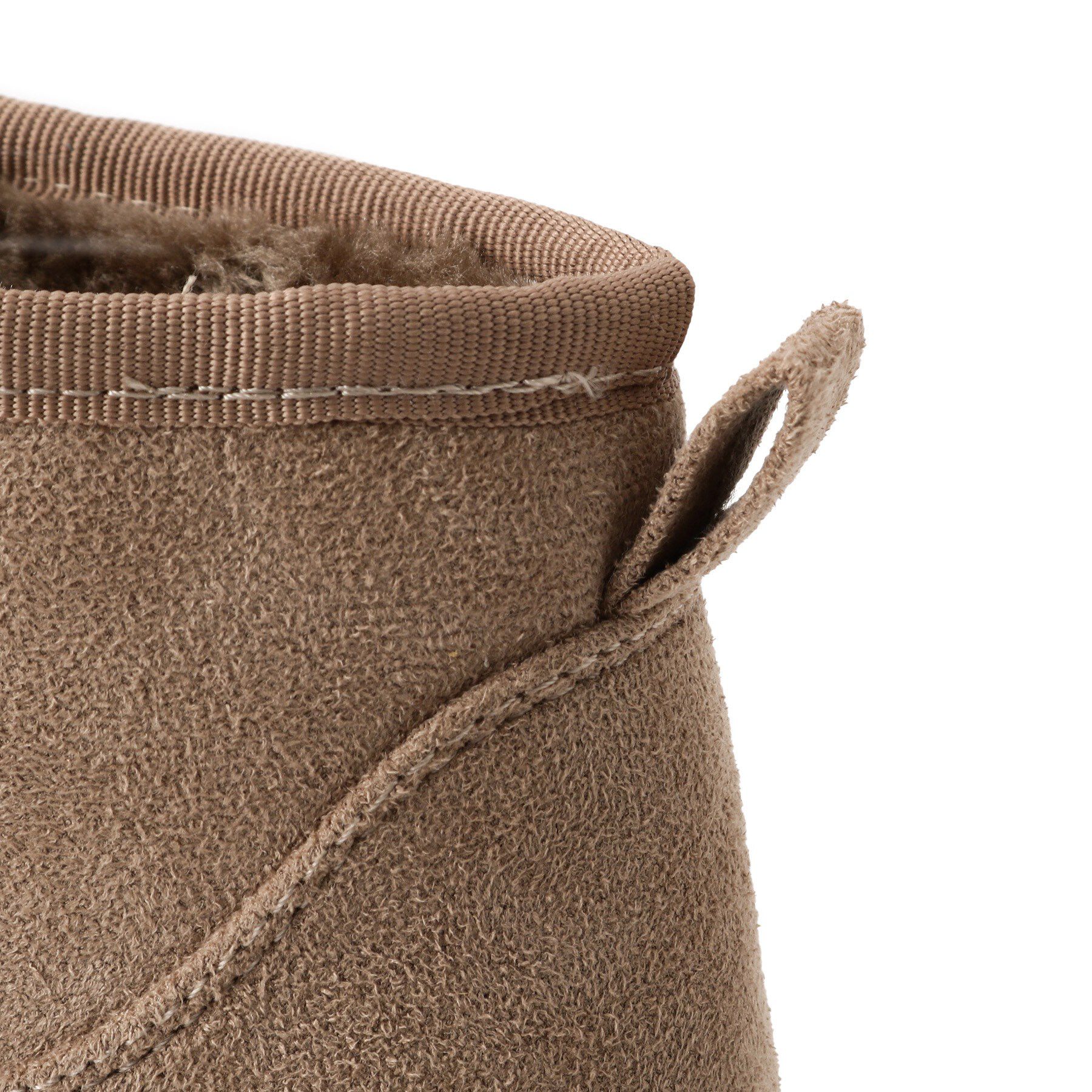 csT&P「厚底プレーンフェイクムートン」|ショートブーツ|