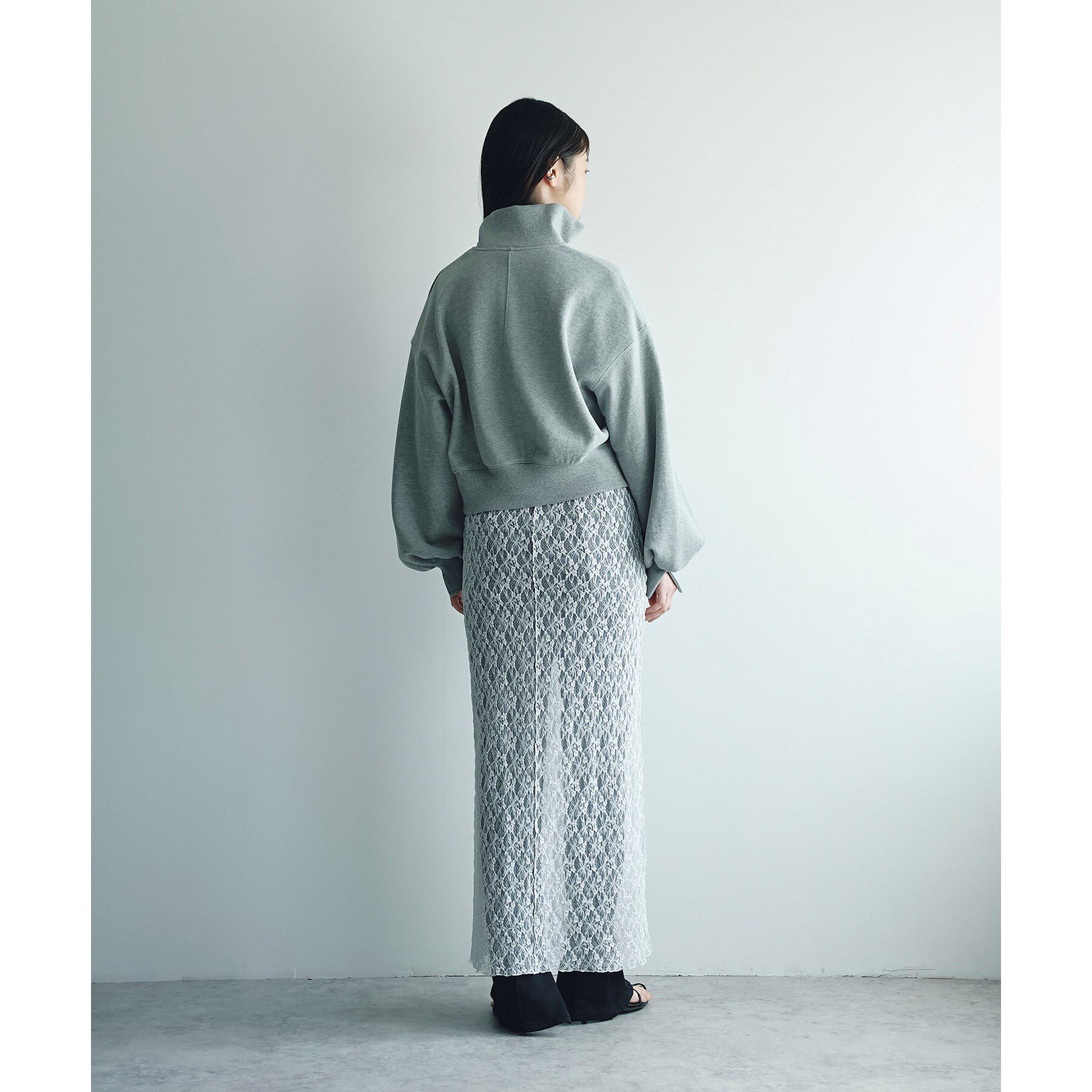 CODE A「puff zip sweat」|パーカー|