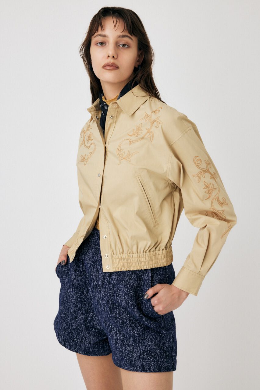 MOUSSY「WESTERN SHIRT ブルゾン」|シャツ・ブラウス|