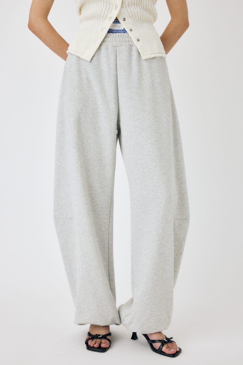 MOUSSY「CURVE LINE スウェットパンツ」|その他|