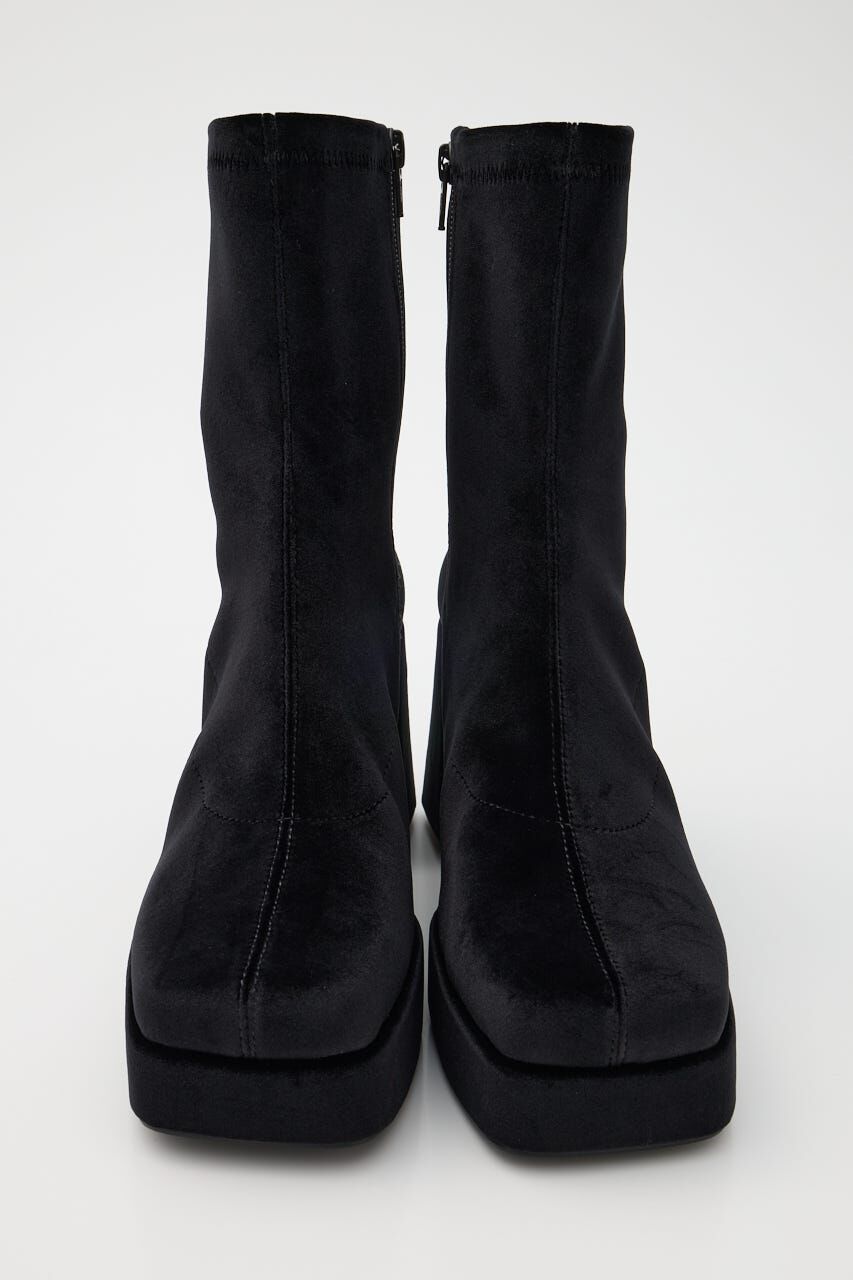 MOUSSY「STRETCH BLOCK HEEL ブーツ」|その他|