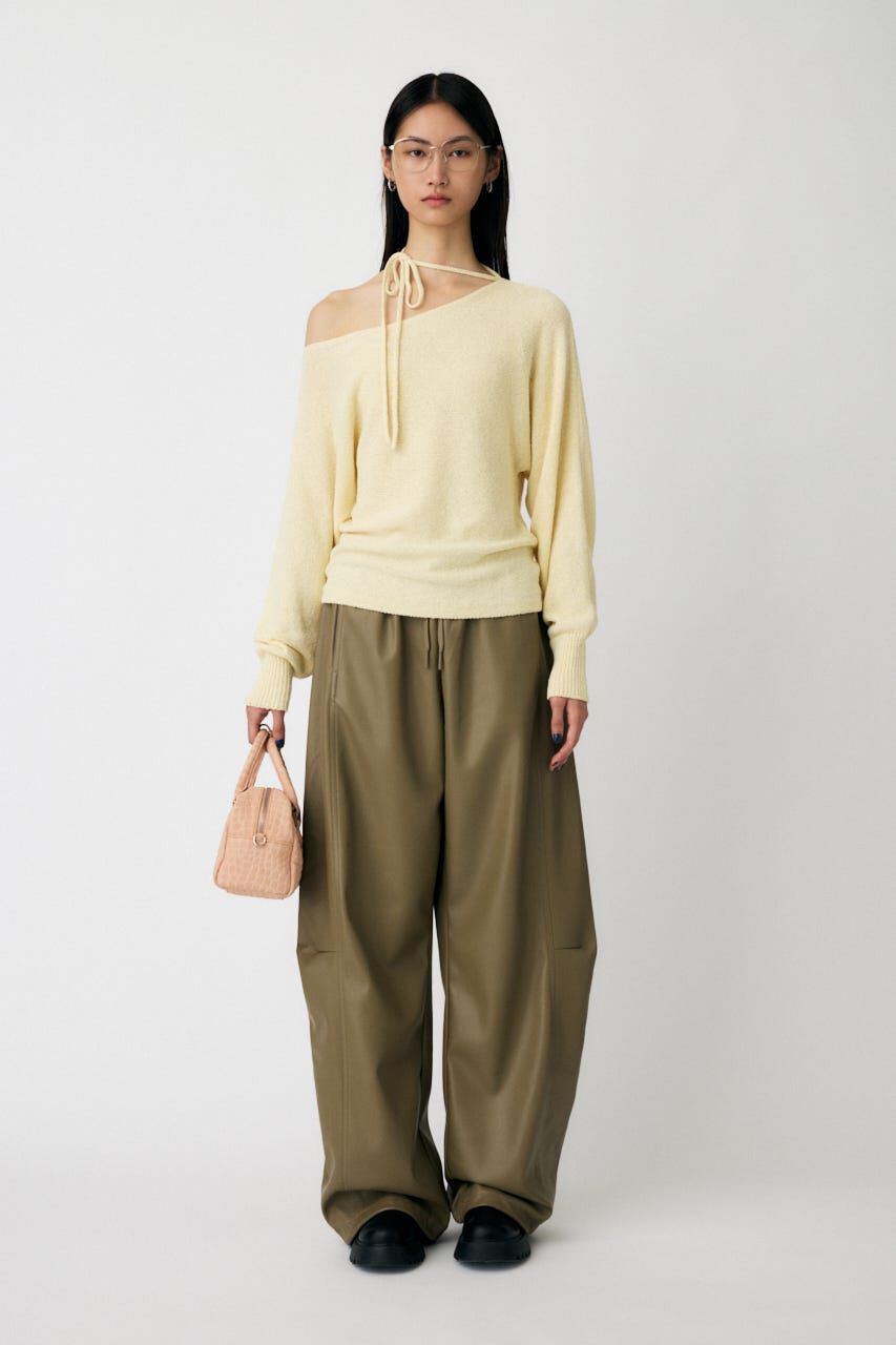 MOUSSY「ONE SHOULDER ニットトップス」|ニット・セーター|