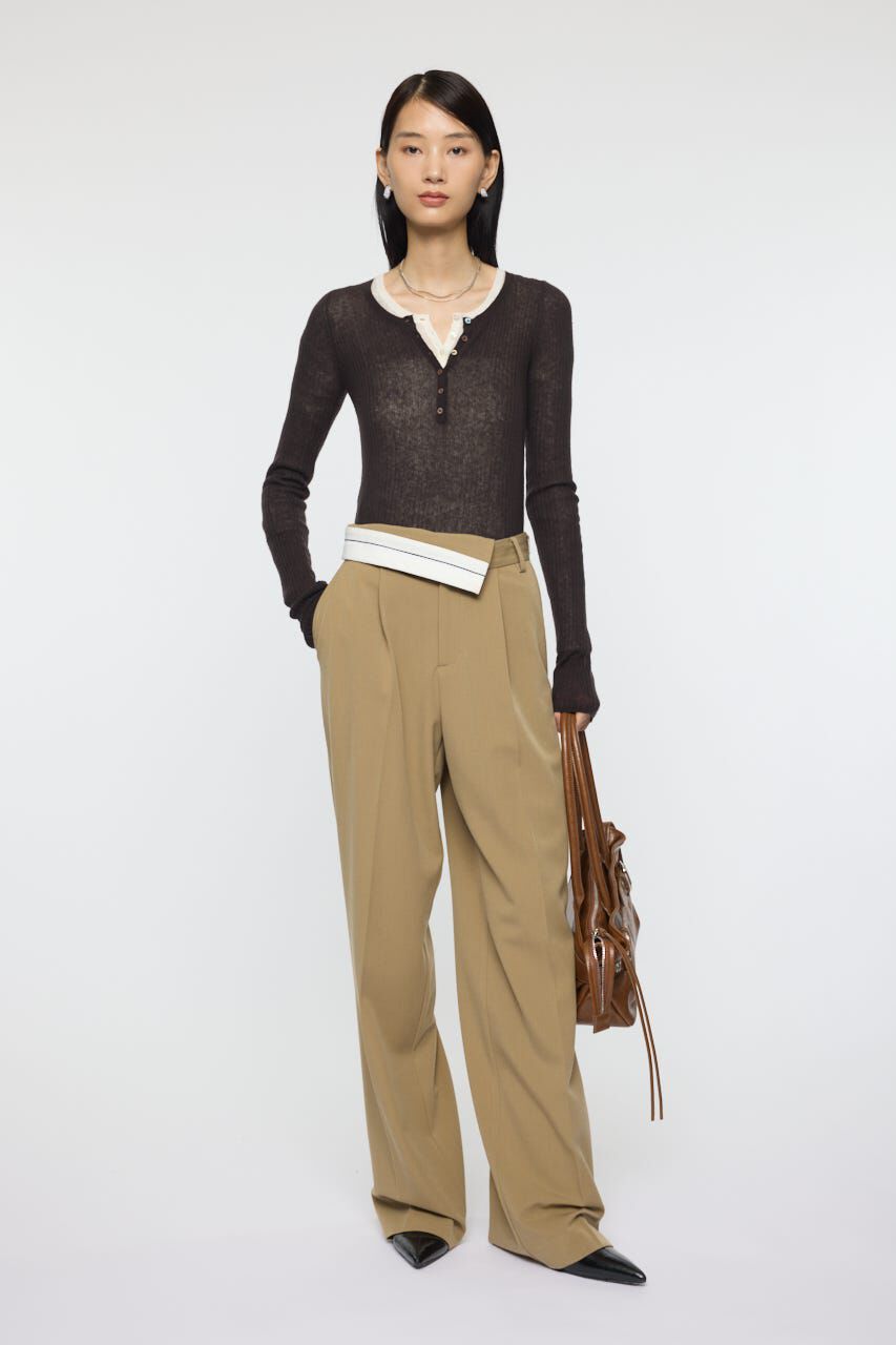 MOUSSY「TURN OVER BELT トラウザー」|その他|