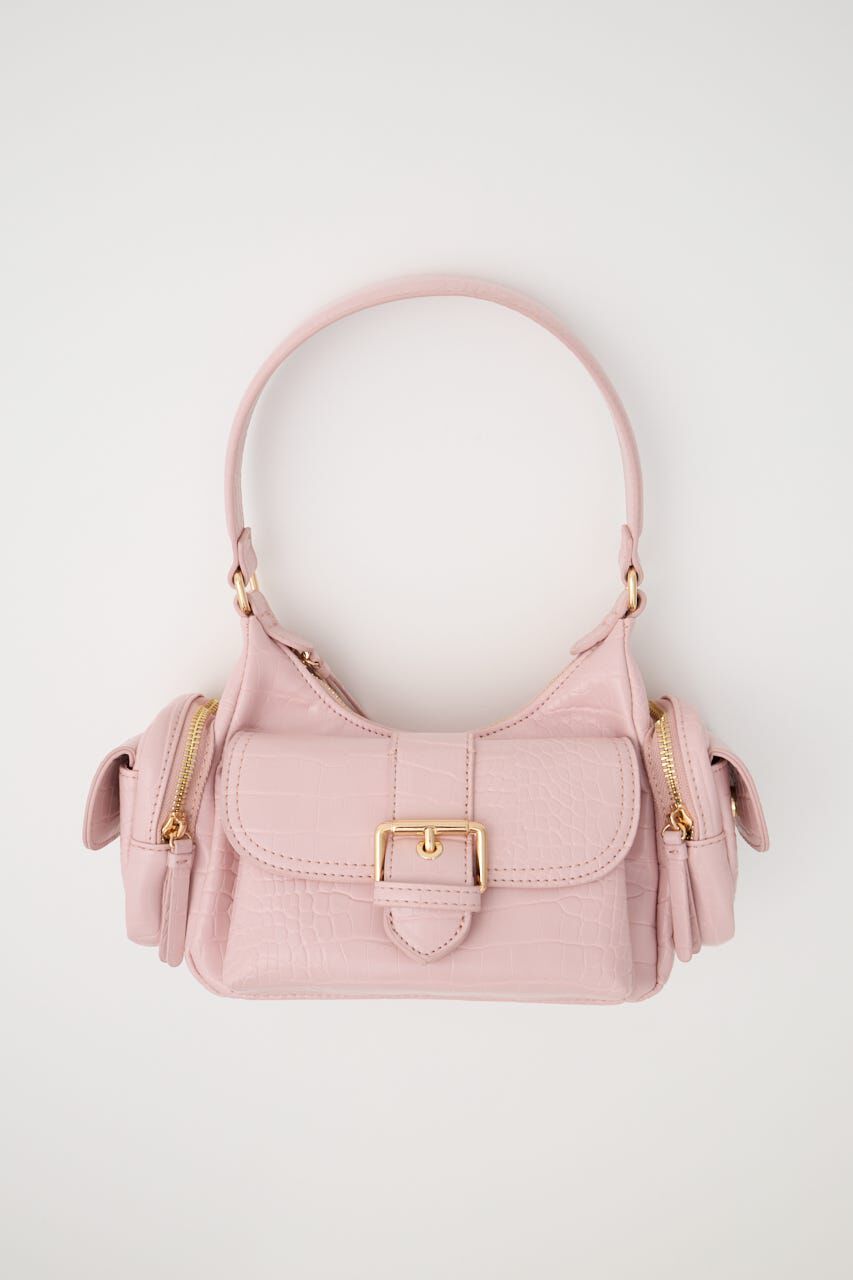 MOUSSY「BOXY FAUX LEATHER バッグ」|その他|PNK
