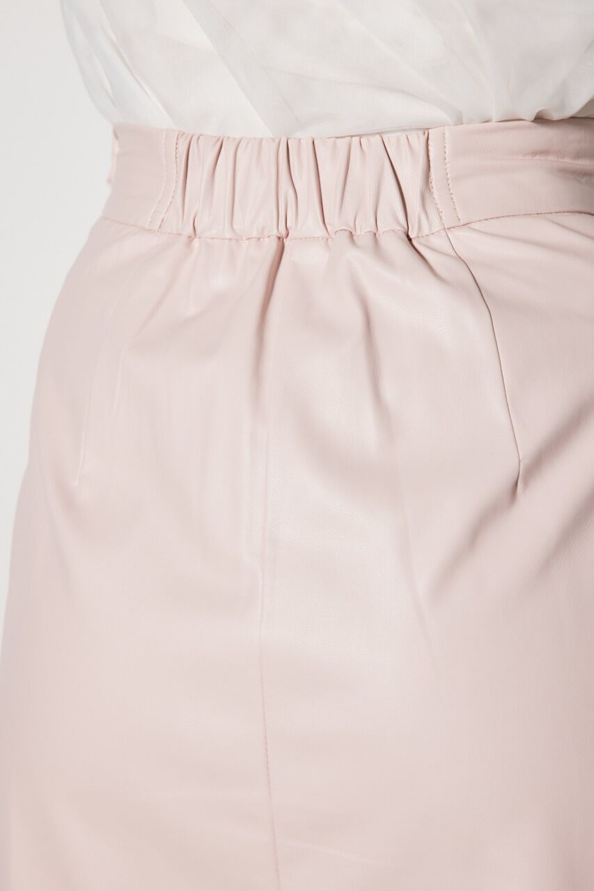 rienda「フェイクレザーミニジャストウエストスコショートパンツ」|その他|