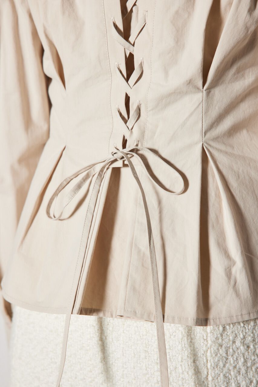 rienda「シャーリングオフショルトップス」|シャツ・ブラウス|