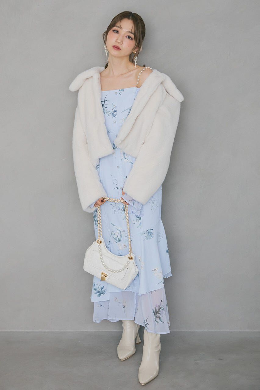 rienda「ショート丈ファージャケット」|その他|