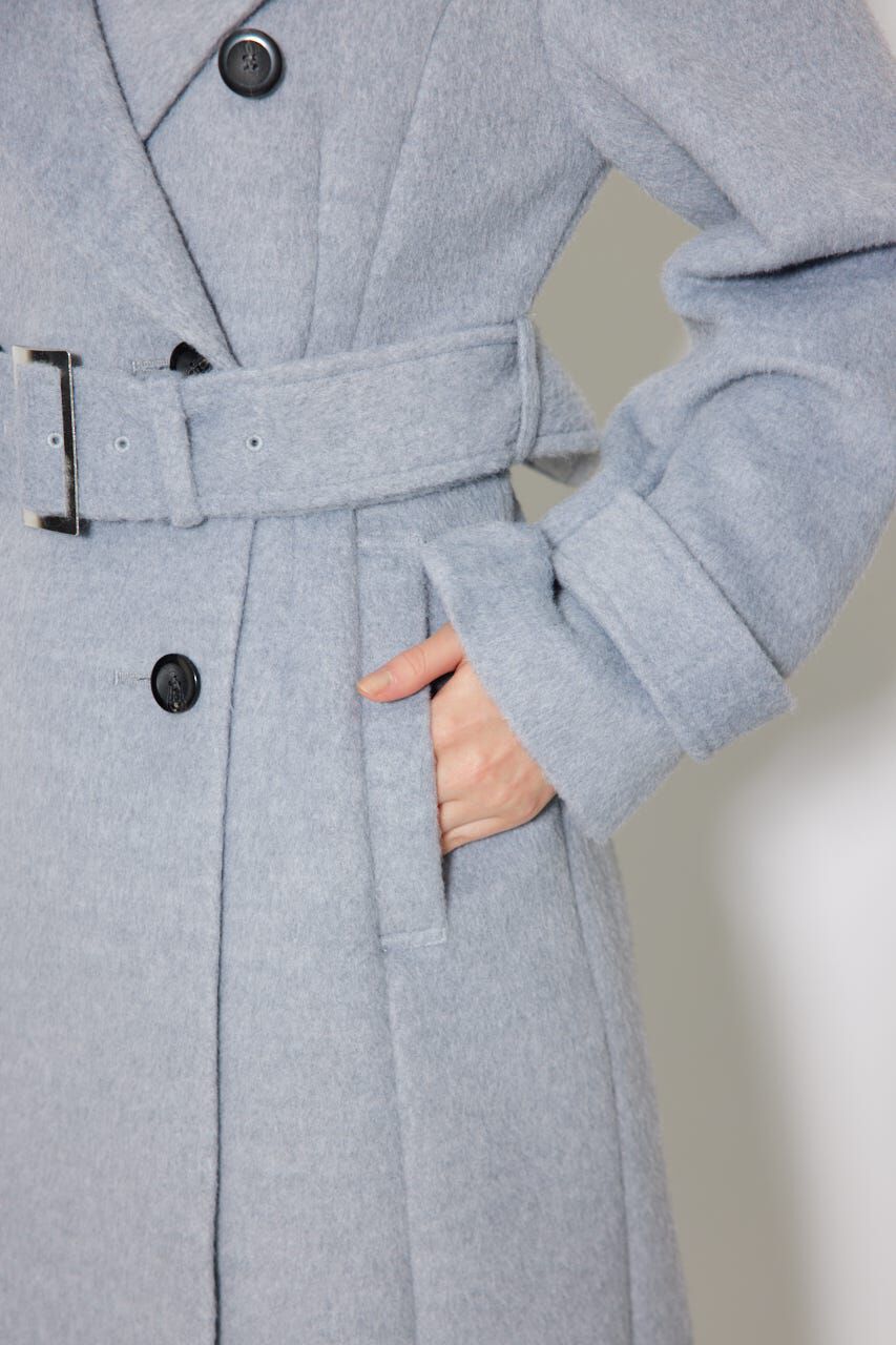 rienda「ダブルカラーシェイプドチェスターコート」|その他|