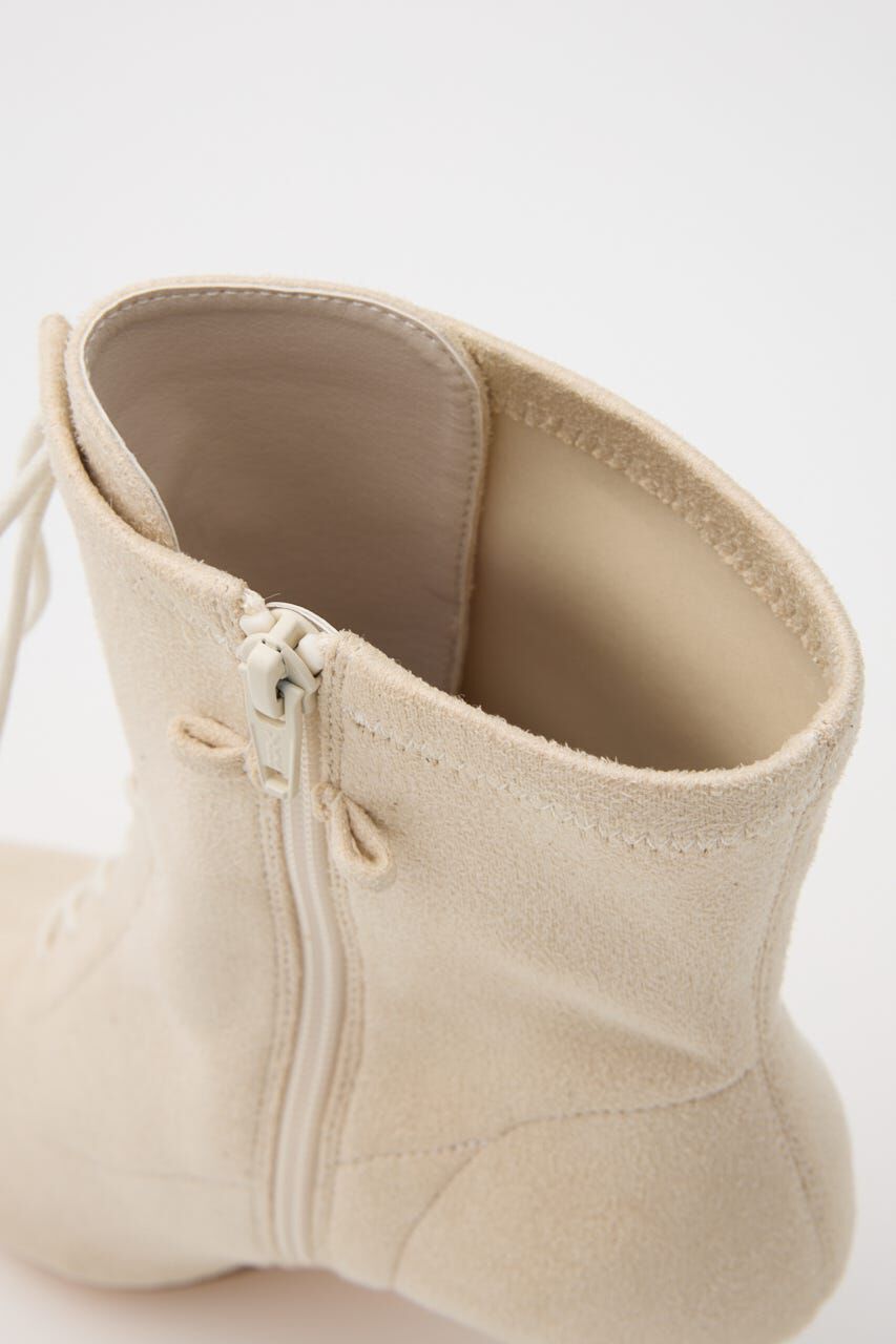 rienda「2WAYフェイクファーレースアップブーティー」|その他|