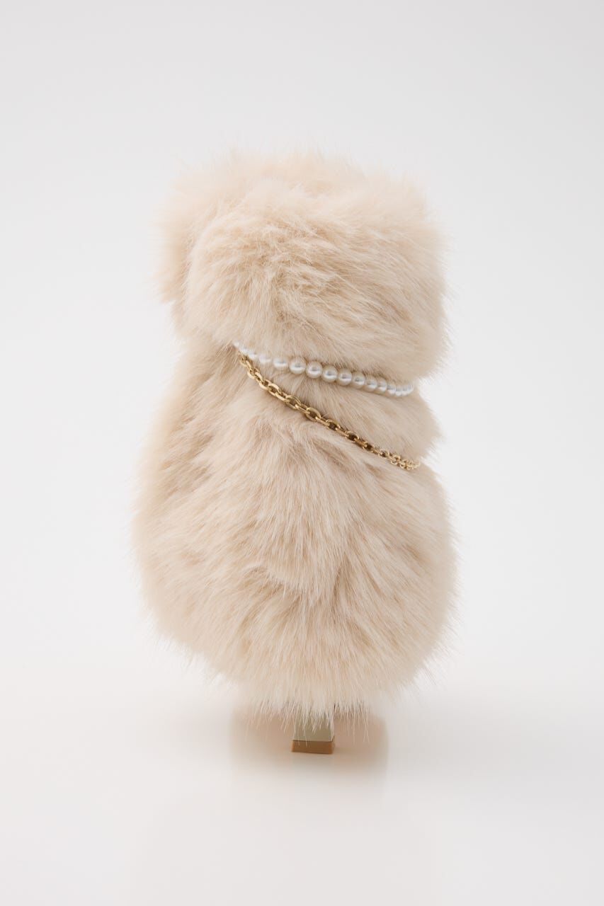 rienda「2WAYフェイクファーレースアップブーティー」|その他|