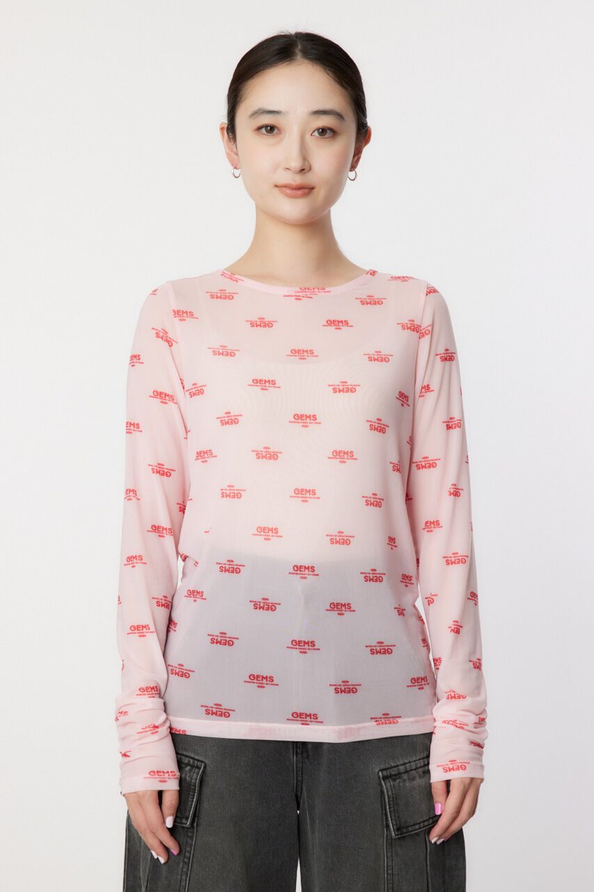 RODEO CROWNS「シアーロゴパターントップス」|Tシャツ・カットソー|