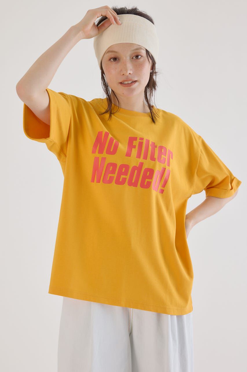 RODEO CROWNS「MASTERPROTECTメッセージロールアップTシャツ」|Tシャツ・カットソー|